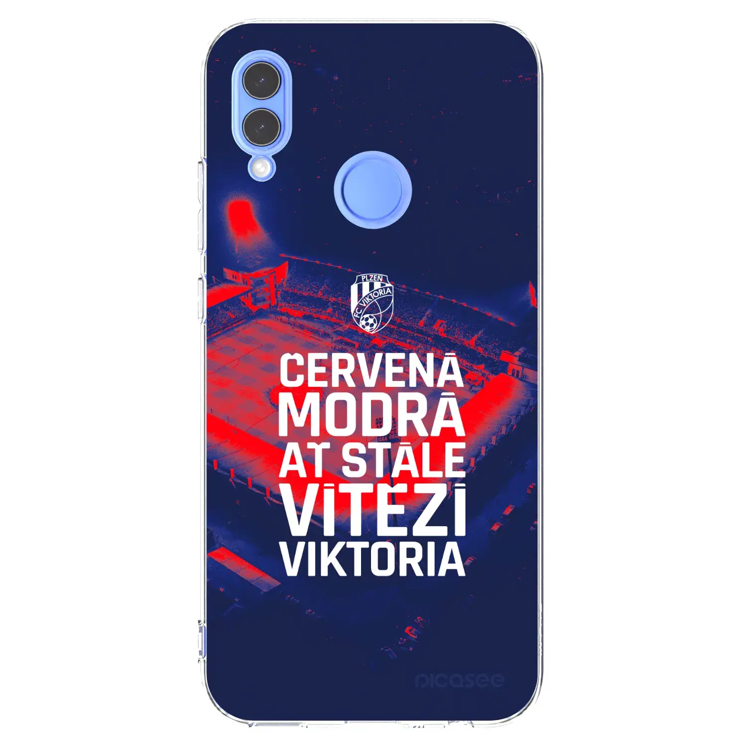 Silikonový průhledný obal pro Honor 10 Lite - FC Viktoria Plzeň E
