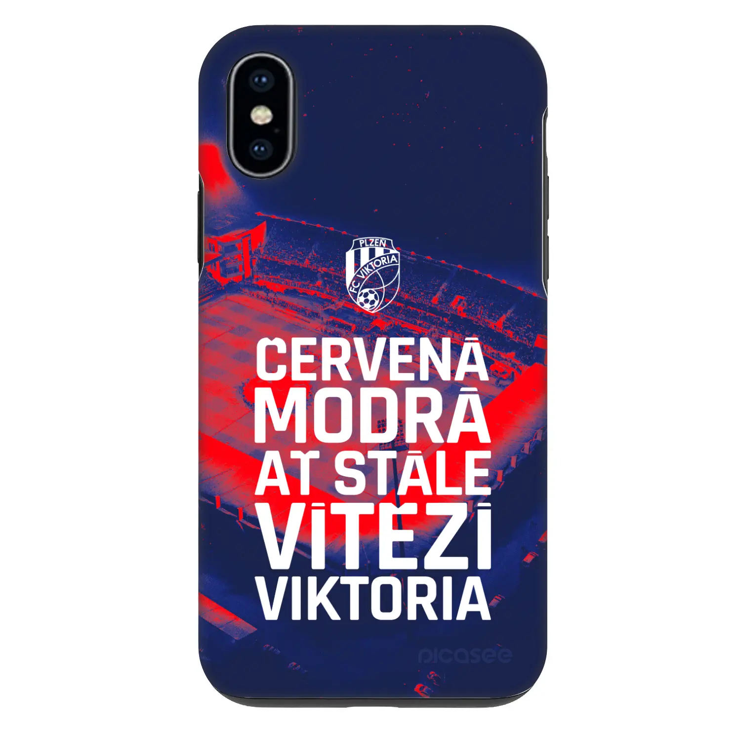 Fashion Case pro Apple iPhone X/XS - FC Viktoria Plzeň E