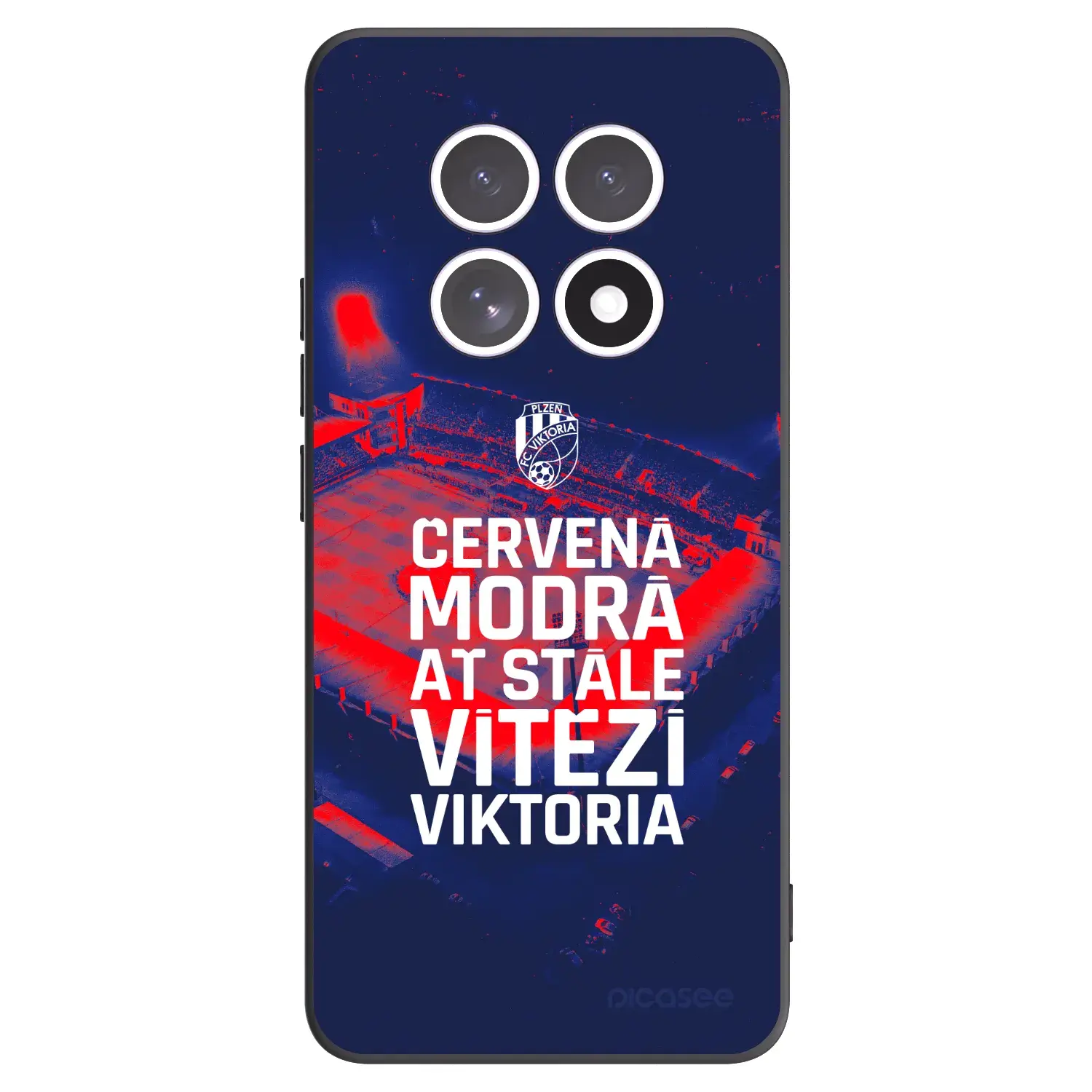 Silikonový černý obal pro Xiaomi Redmi Note 15 4G - FC Viktoria Plzeň E