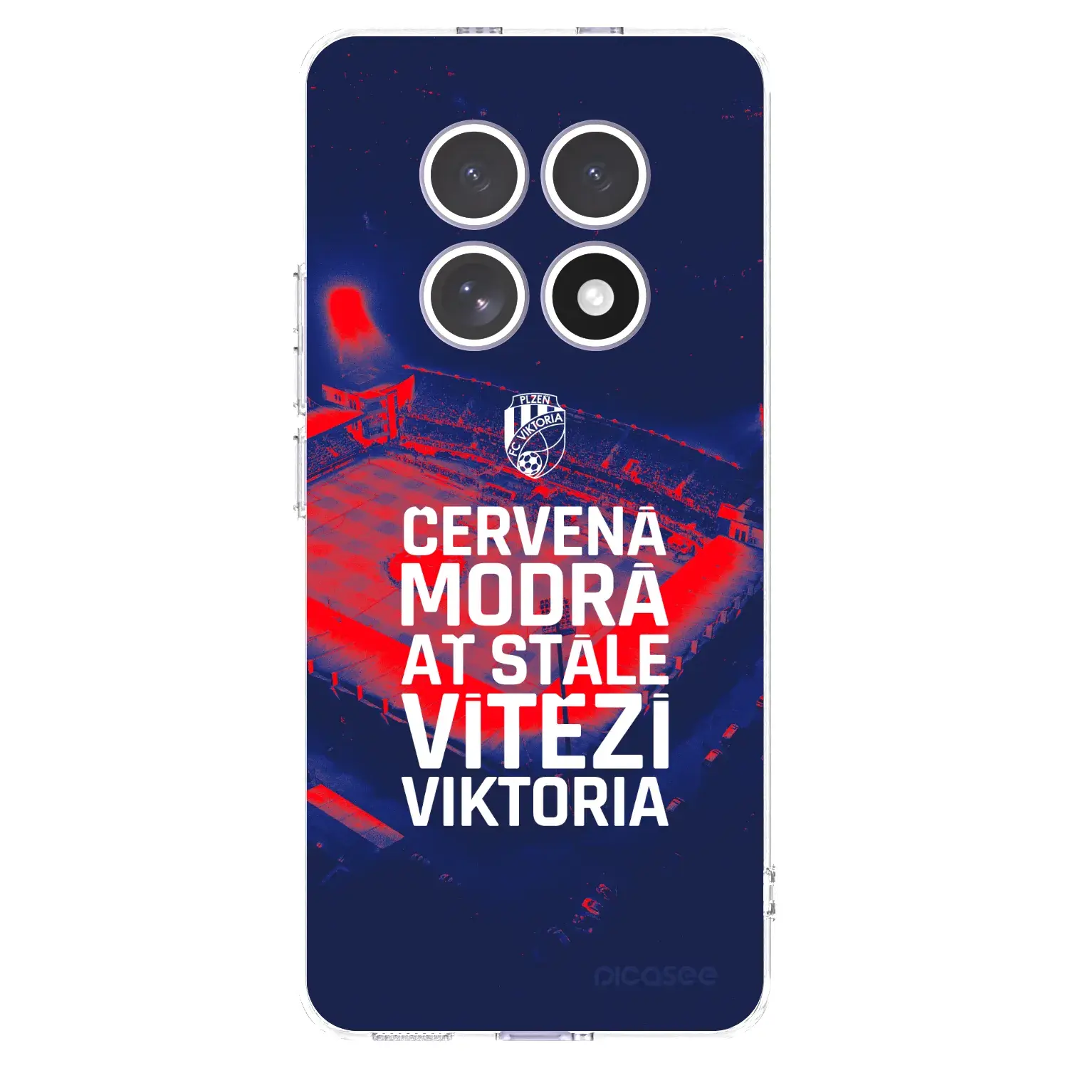 Silikonový průhledný obal pro Xiaomi Redmi Note 15 4G - FC Viktoria Plzeň E