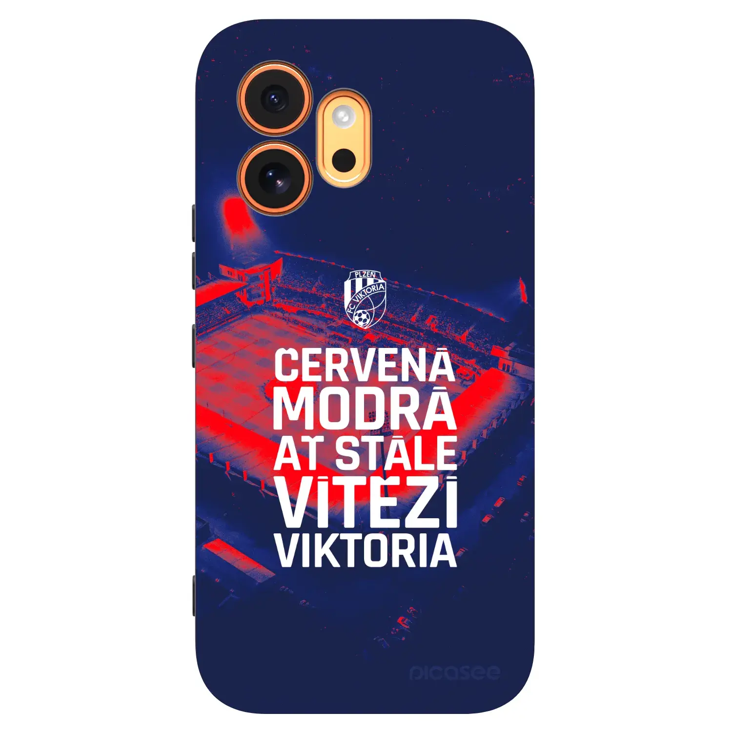 Silikonový černý obal pro Honor 600 - FC Viktoria Plzeň E