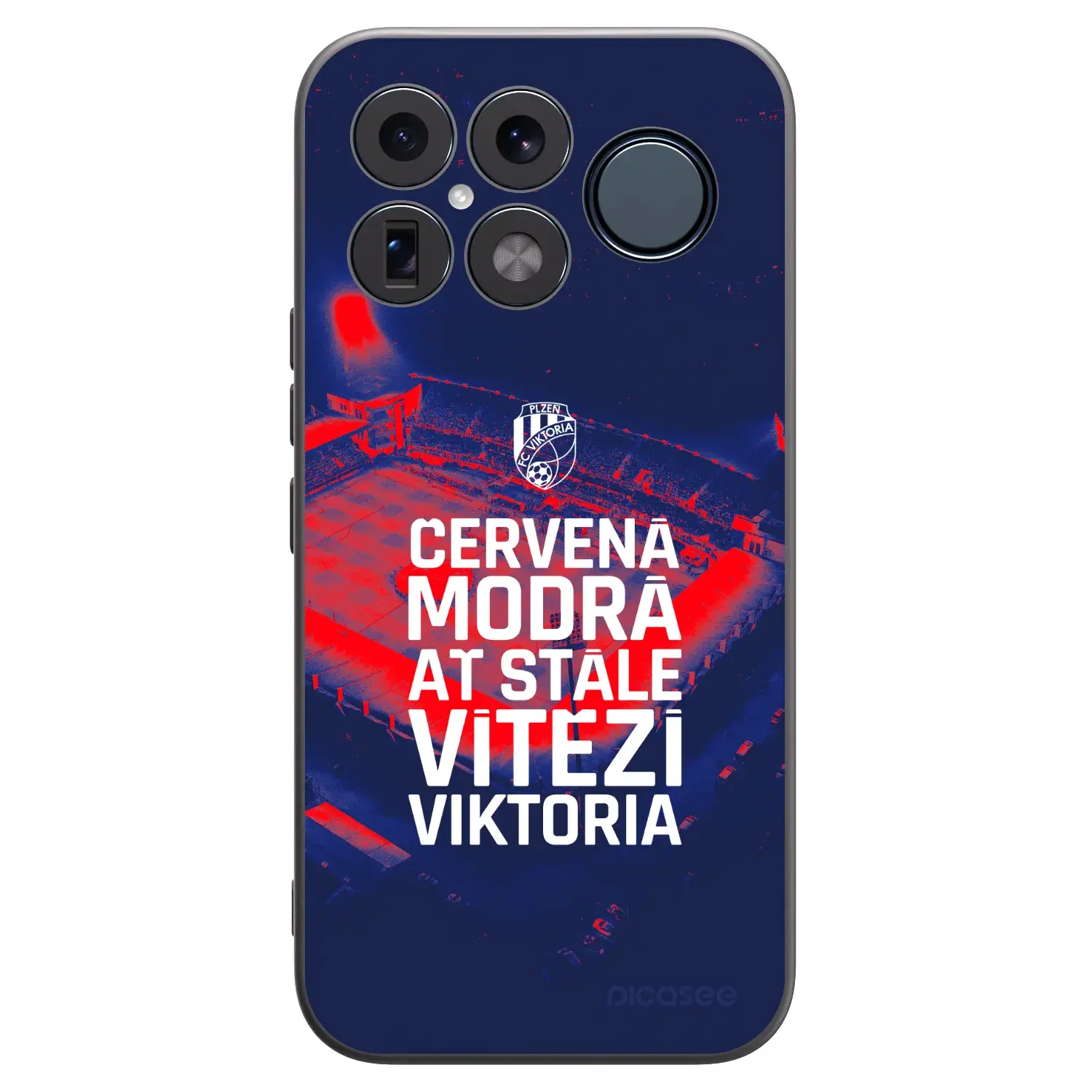 Silikonový černý obal pro Xiaomi Poco F8 Ultra - FC Viktoria Plzeň E