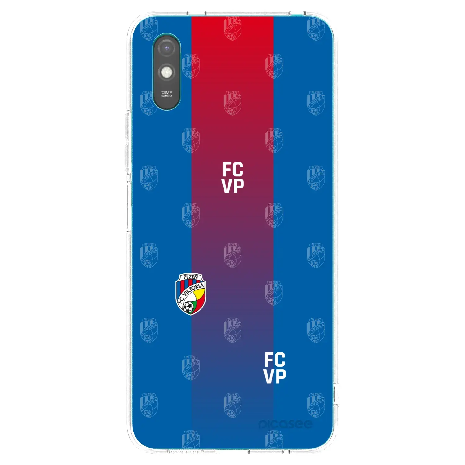 Silikonový průhledný obal pro Xiaomi Redmi 9AT - FC Viktoria Plzeň F