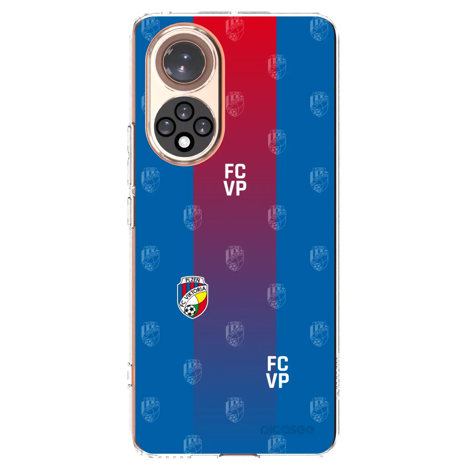 Silikonový průhledný obal pro Huawei Nova 9 - FC Viktoria Plzeň F