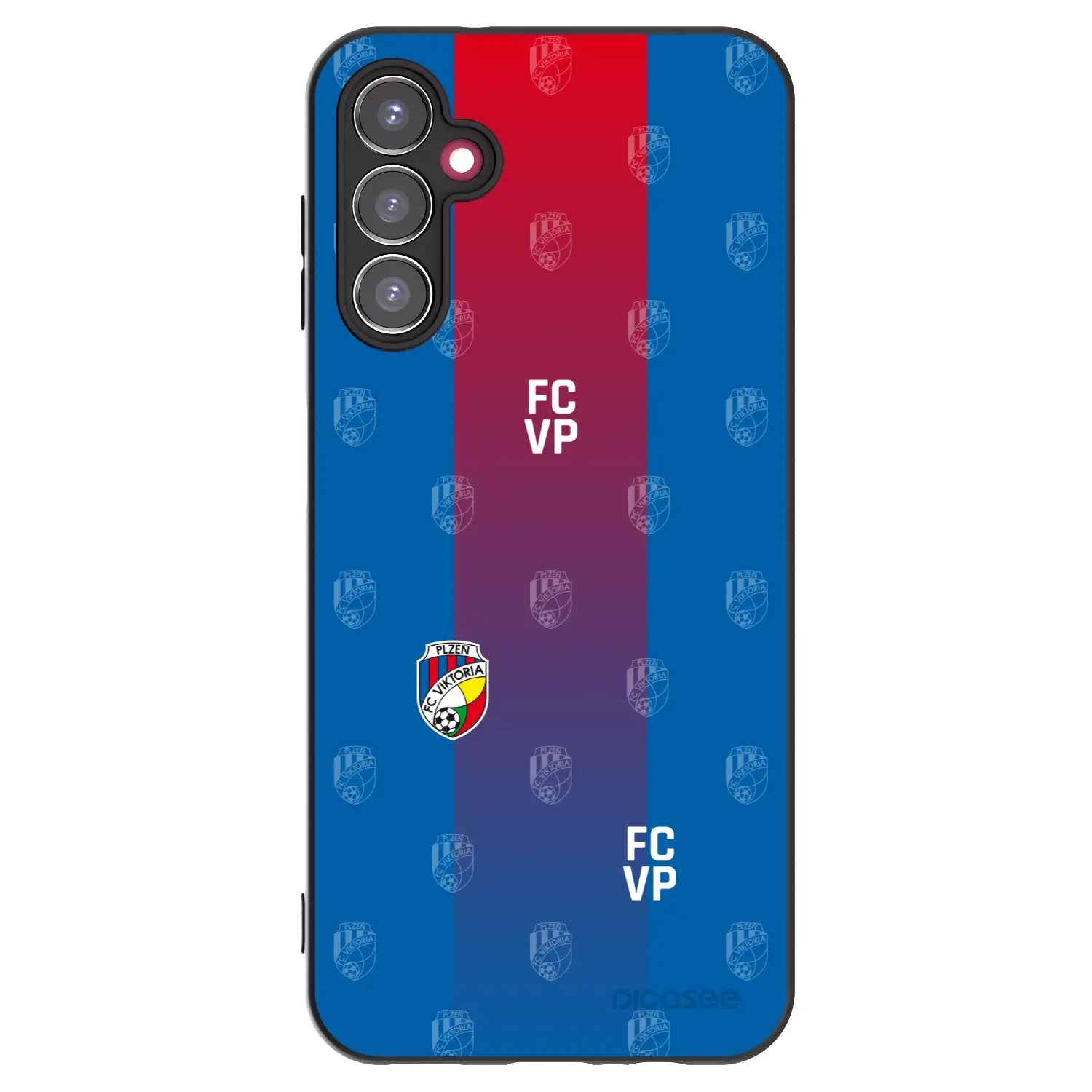 Silikonový černý obal pro Samsung Galaxy A14 5G A146P - FC Viktoria Plzeň F