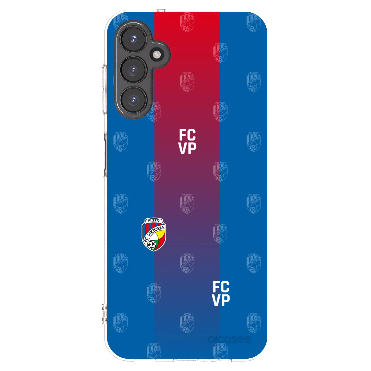 Silikonový průhledný obal pro Samsung Galaxy A14 5G A146P - FC Viktoria Plzeň F