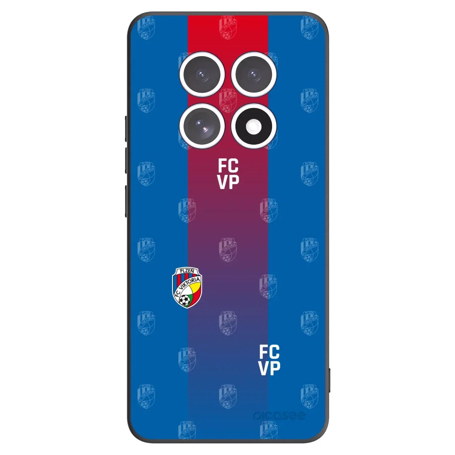 Silikonový černý obal pro Xiaomi Redmi Note 15 4G - FC Viktoria Plzeň F