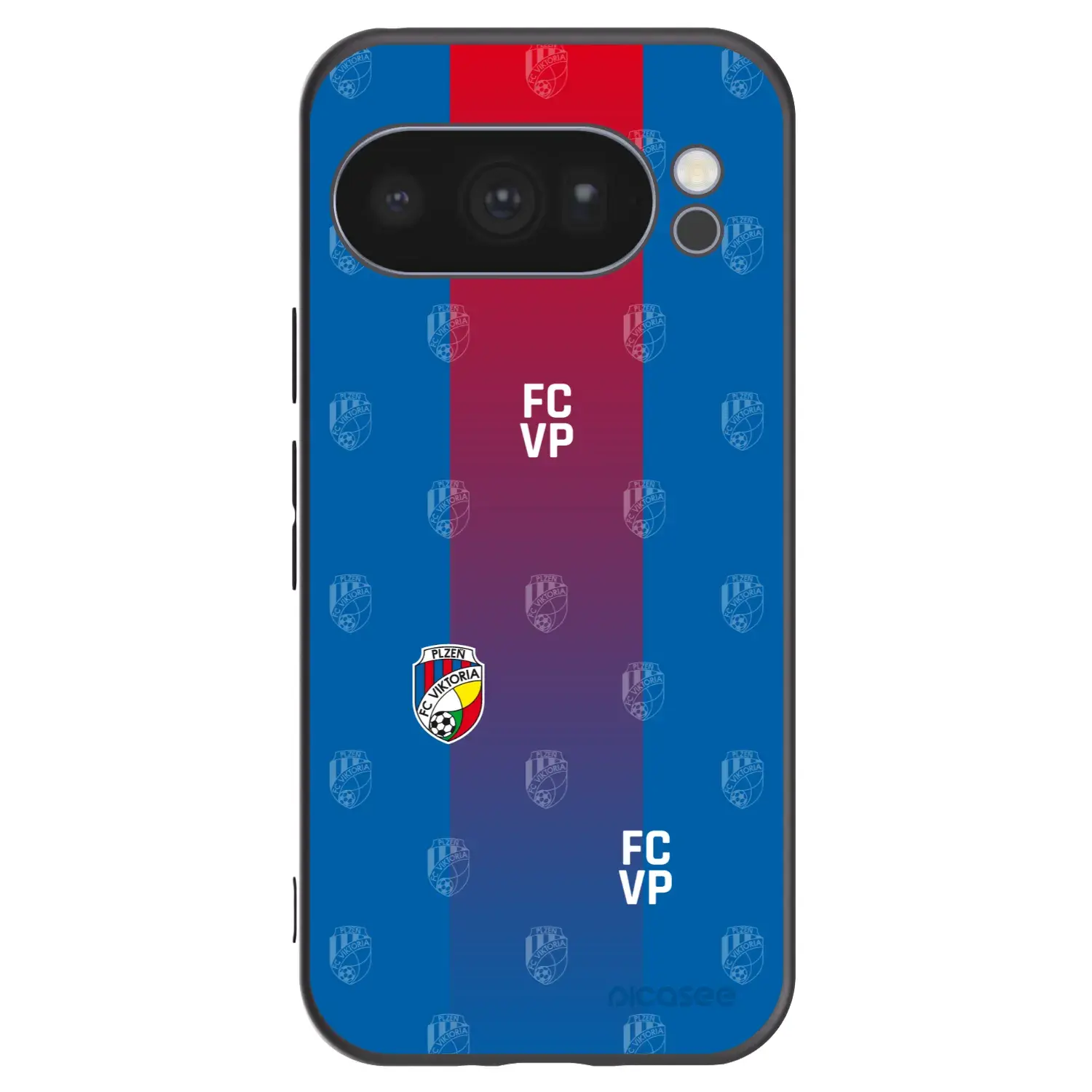 Silikonový černý obal pro Google Pixel 10 Pro - FC Viktoria Plzeň F