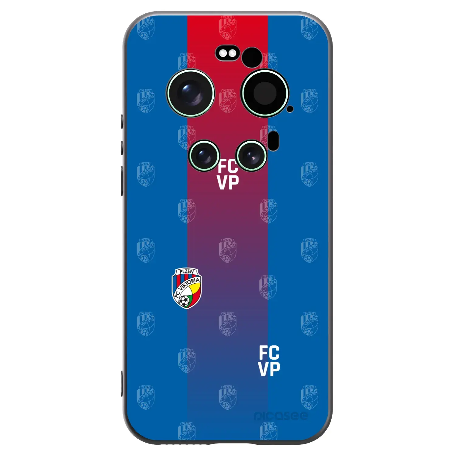 Silikonový černý obal pro Xiaomi 17 Ultra - FC Viktoria Plzeň F
