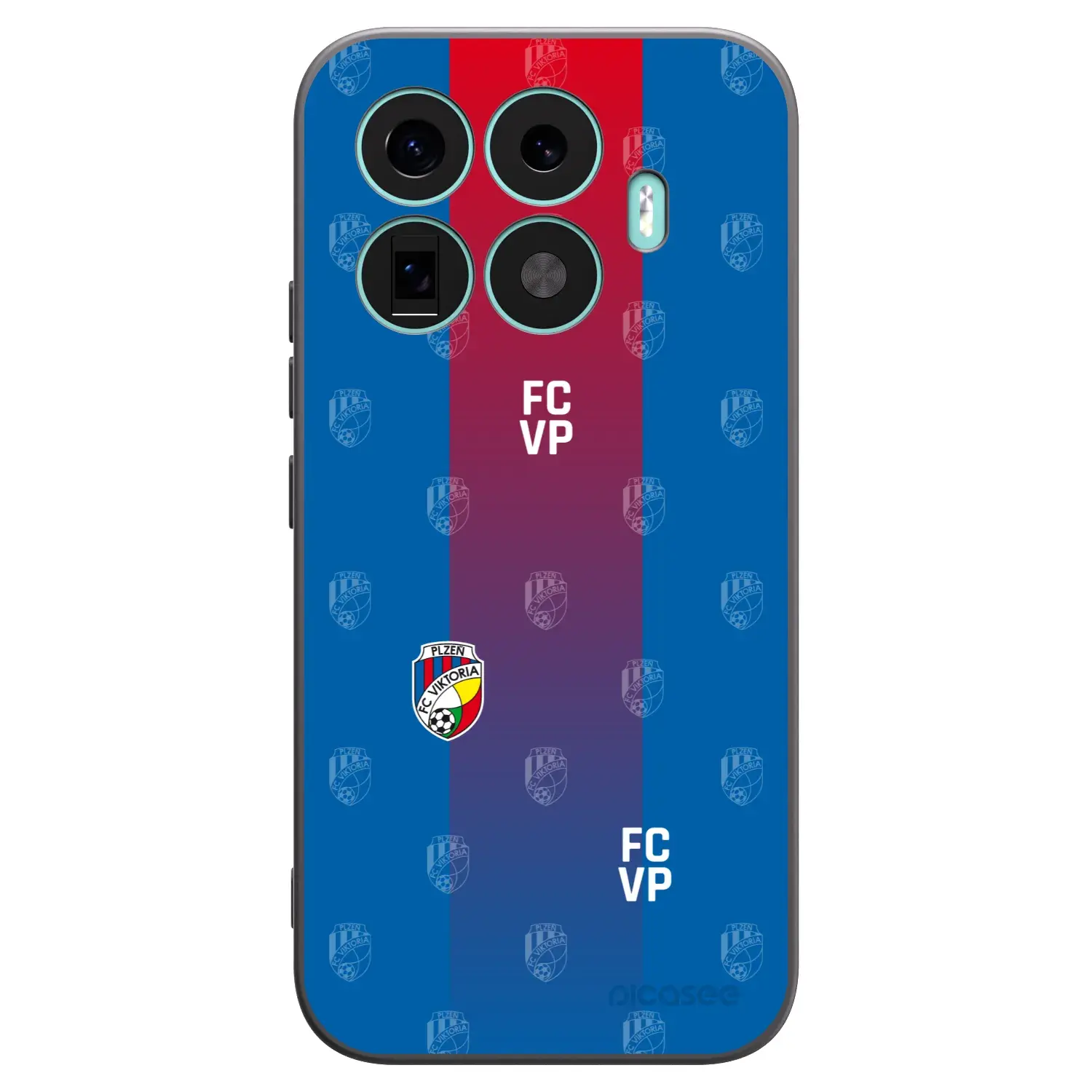 Silikonový černý obal pro Xiaomi 17T - FC Viktoria Plzeň F