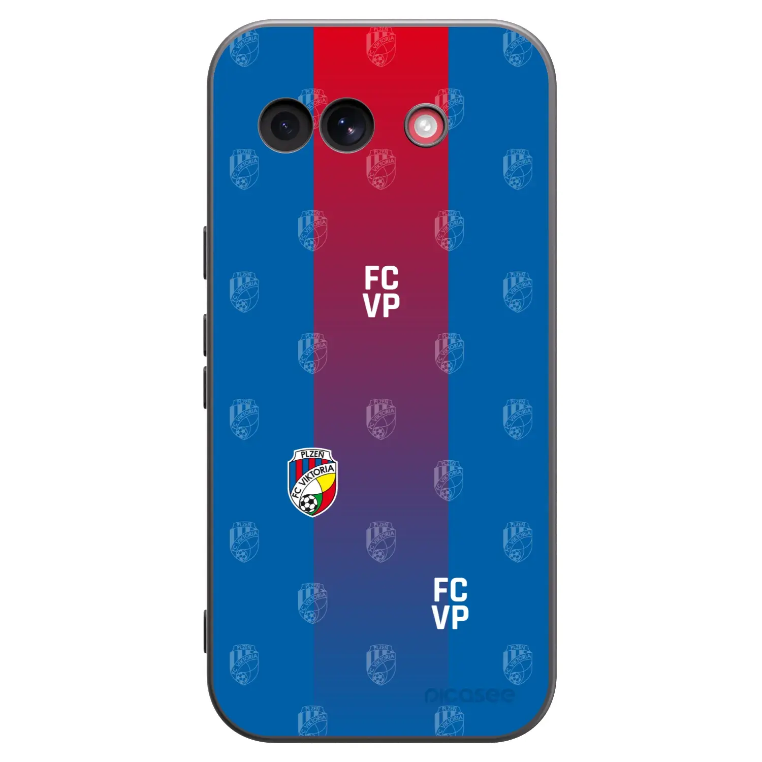 Silikonový černý obal pro Google Pixel 10a - FC Viktoria Plzeň F