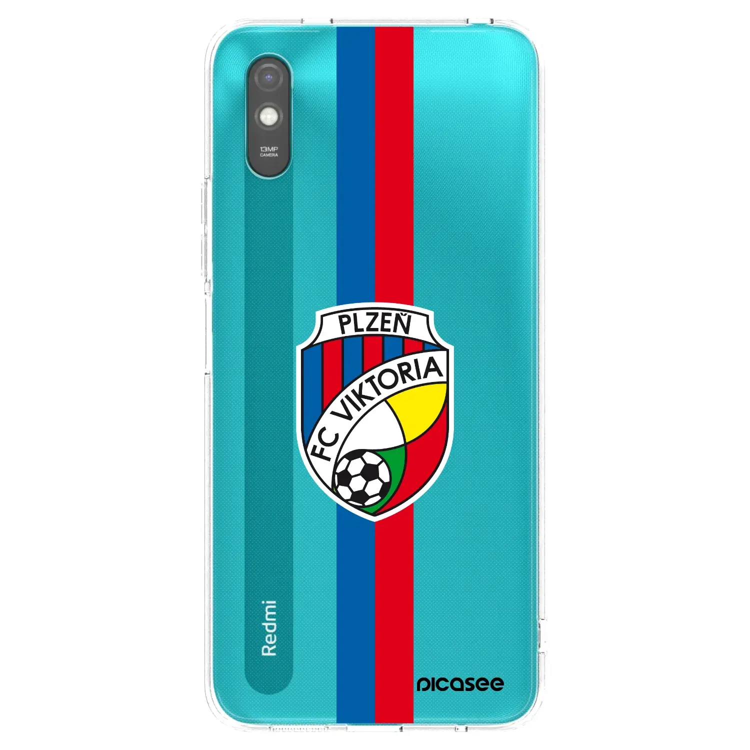 Silikonový průhledný obal pro Xiaomi Redmi 9AT - FC Viktoria Plzeň H