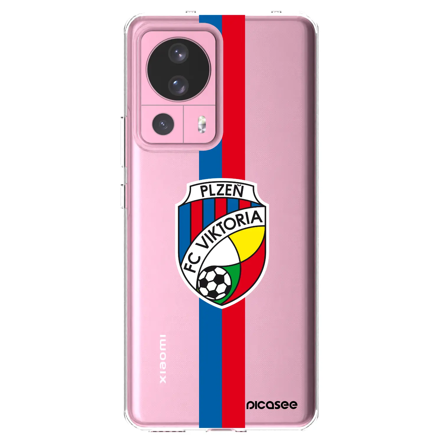 Silikonový průhledný obal pro Xiaomi 13 Lite - FC Viktoria Plzeň H