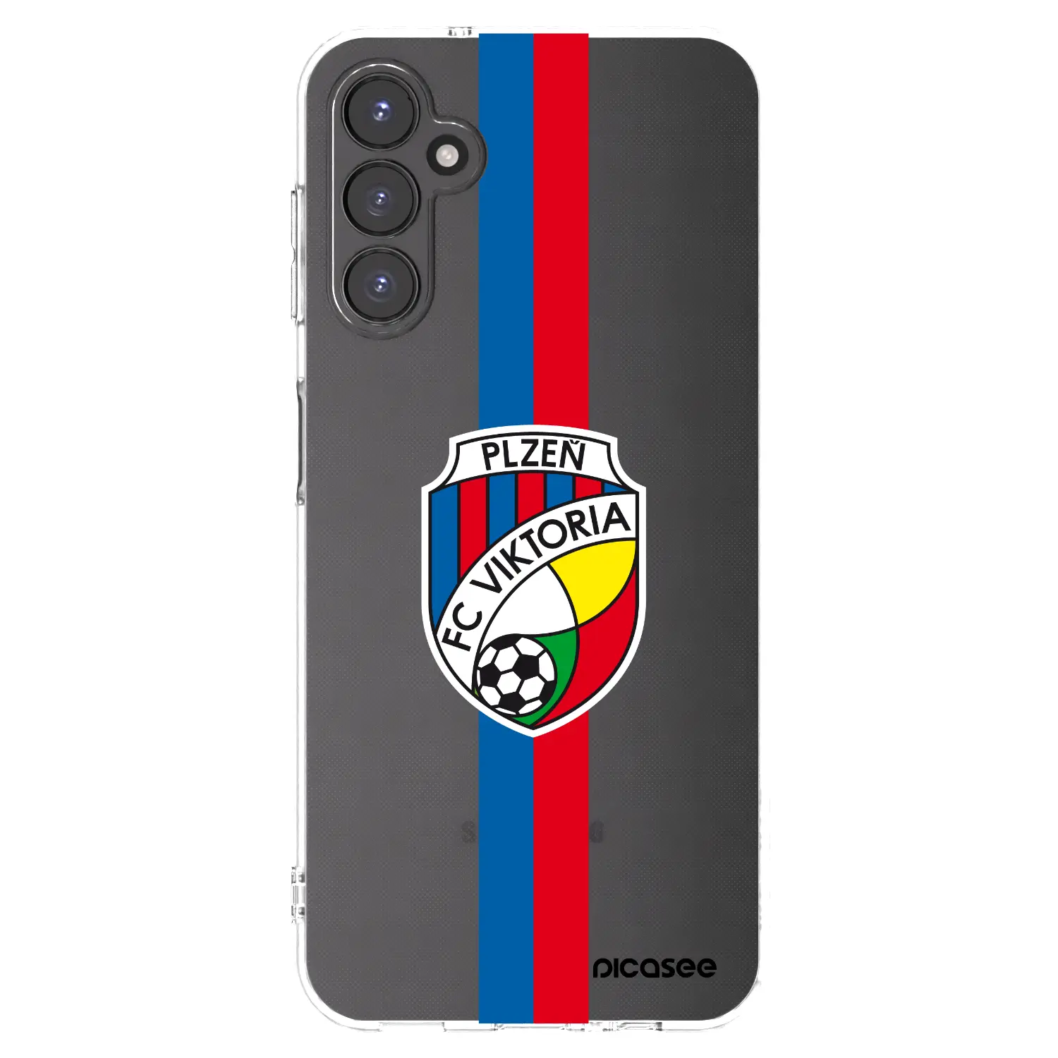 Silikonový průhledný obal pro Samsung Galaxy A14 4G A145R - FC Viktoria Plzeň H