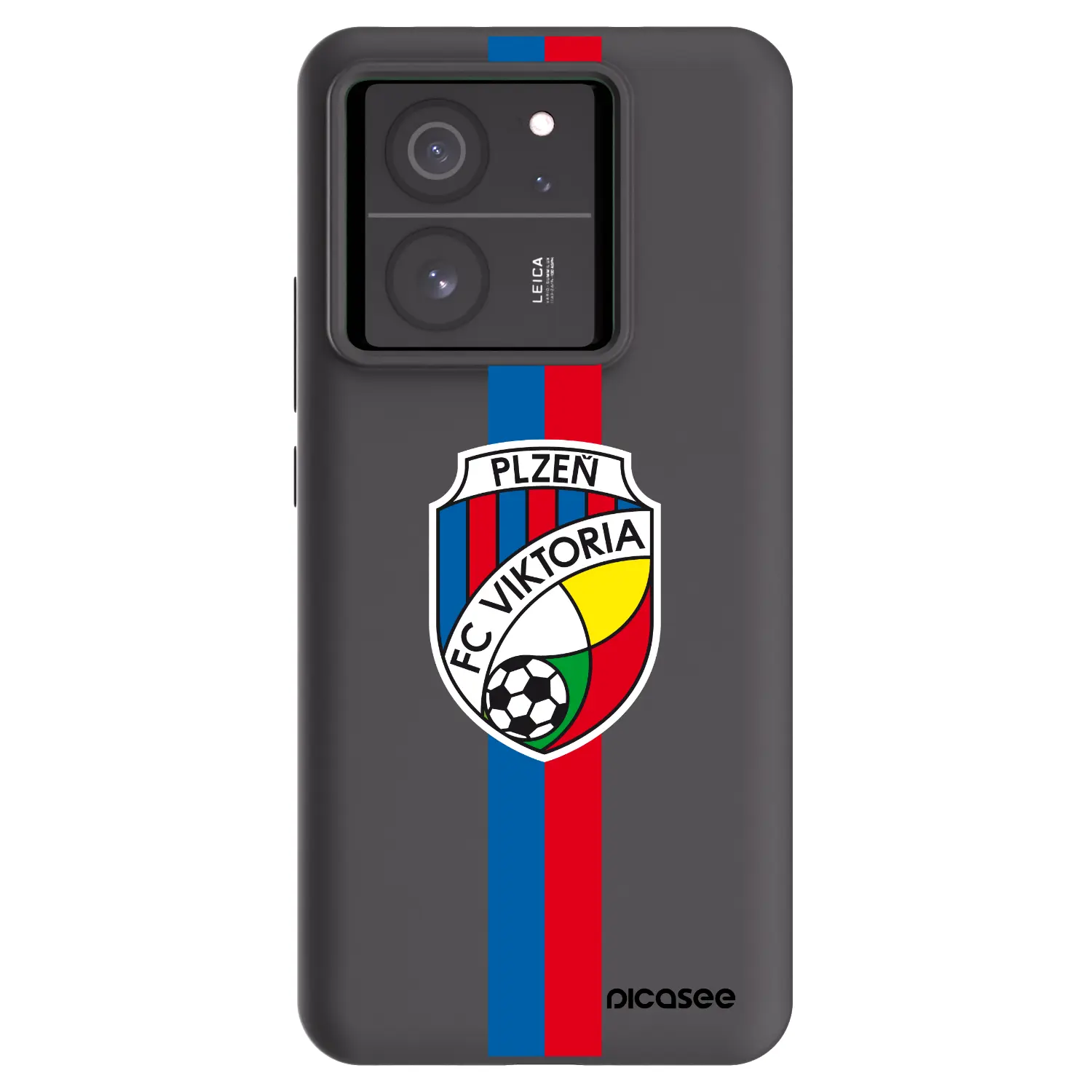 Silikonový černý obal pro Xiaomi 13T Pro - FC Viktoria Plzeň H