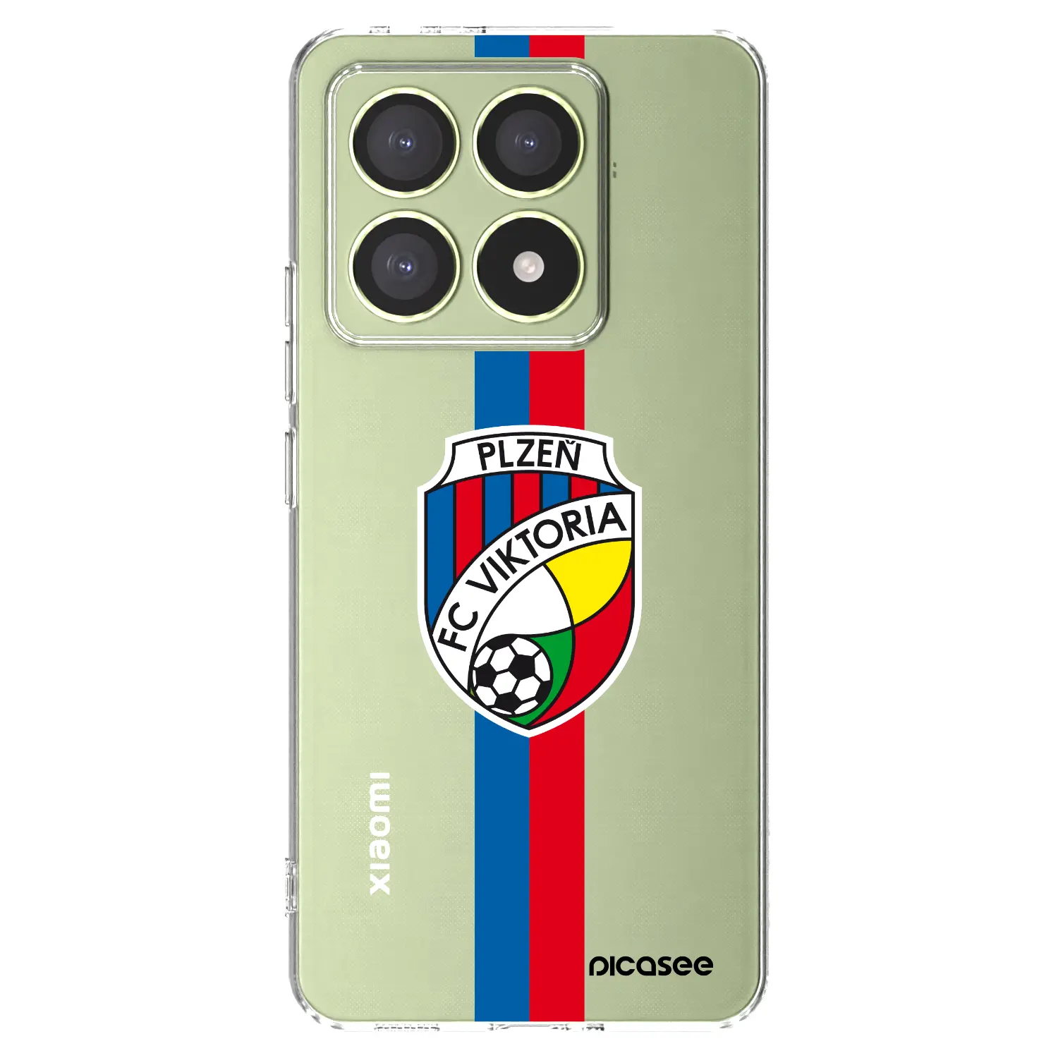 Silikonový průhledný obal pro Xiaomi 14T - FC Viktoria Plzeň H