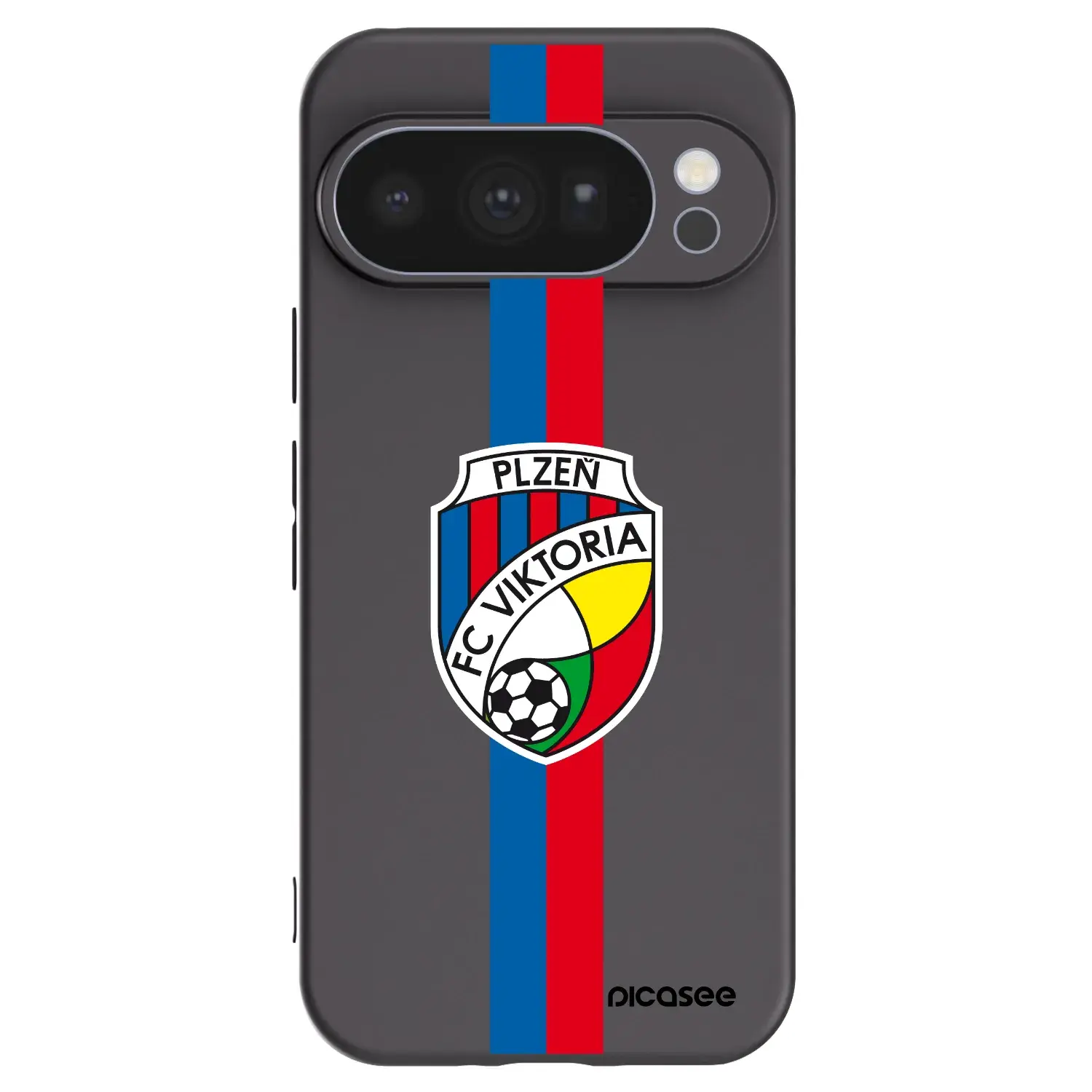 Silikonový černý obal pro Google Pixel 10 Pro - FC Viktoria Plzeň H