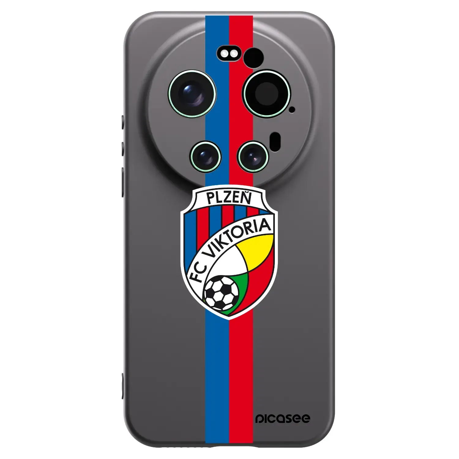 Silikonový černý obal pro Xiaomi 17 Ultra - FC Viktoria Plzeň H