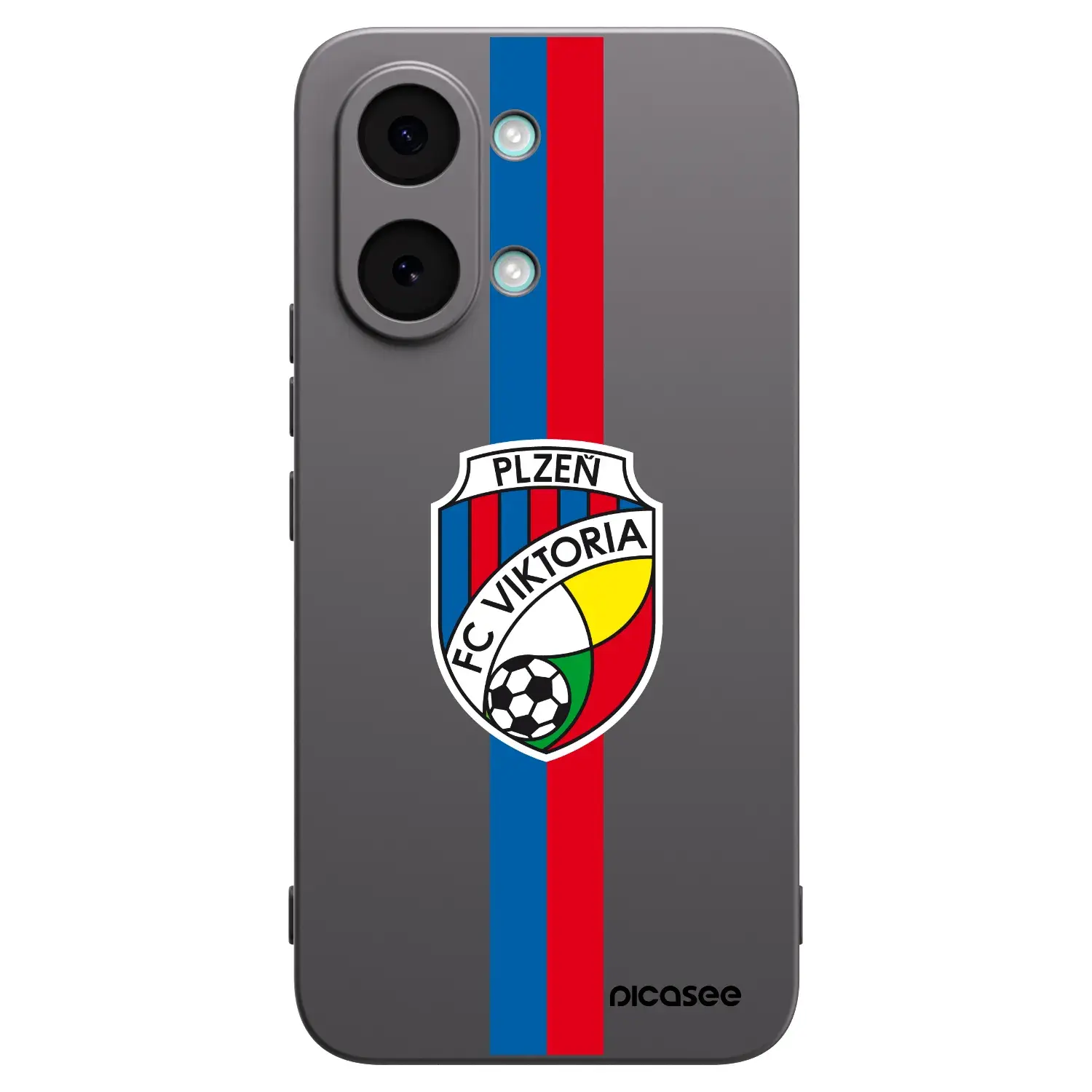 Silikonový černý obal pro Xiaomi Poco X8 Pro Max - FC Viktoria Plzeň H