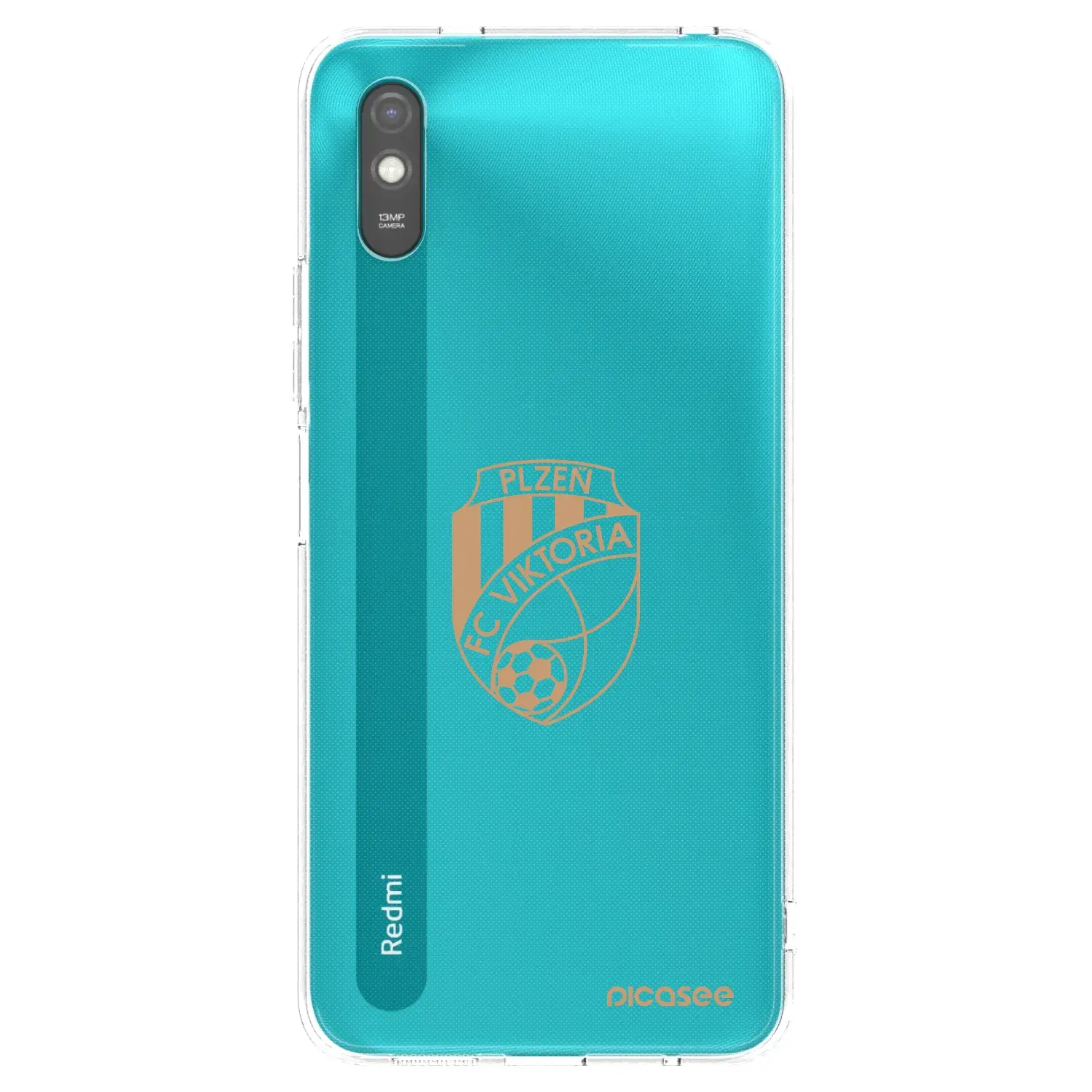 Silikonový průhledný obal pro Xiaomi Redmi 9AT - FC Viktoria Plzeň I