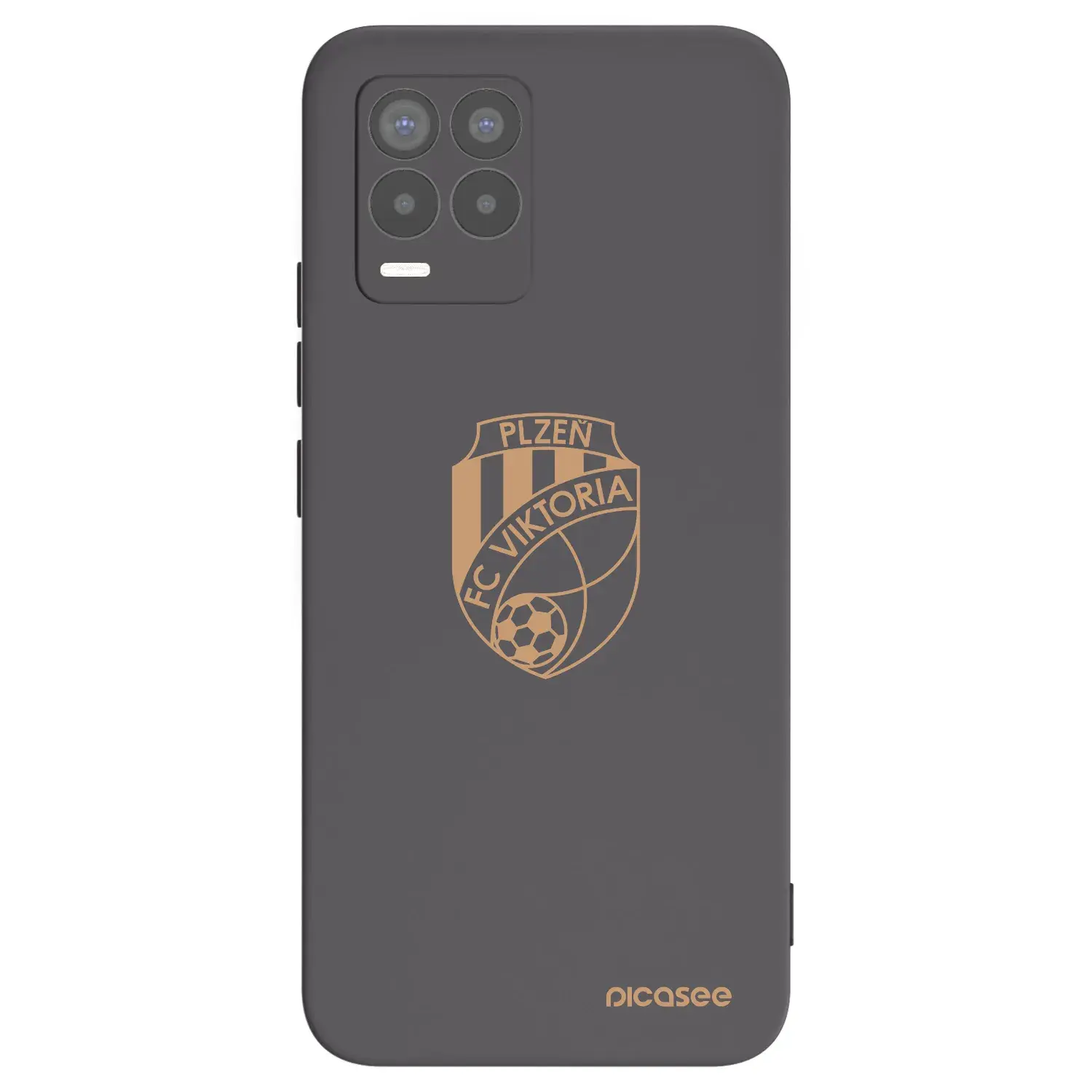 Silikonový černý obal pro Realme 8 Pro - FC Viktoria Plzeň I