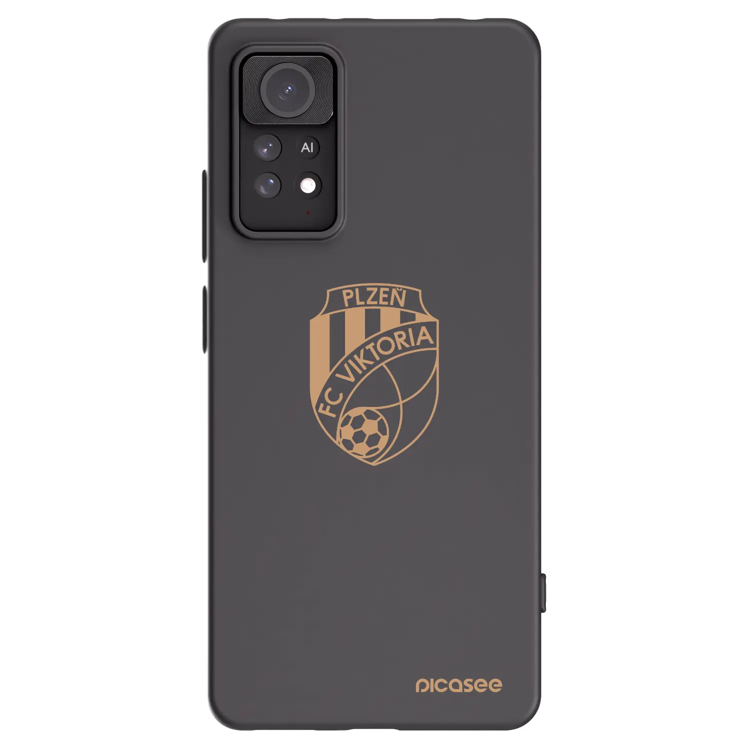 Silikonový černý obal pro Xiaomi Redmi Note 11 Pro 5G - FC Viktoria Plzeň I