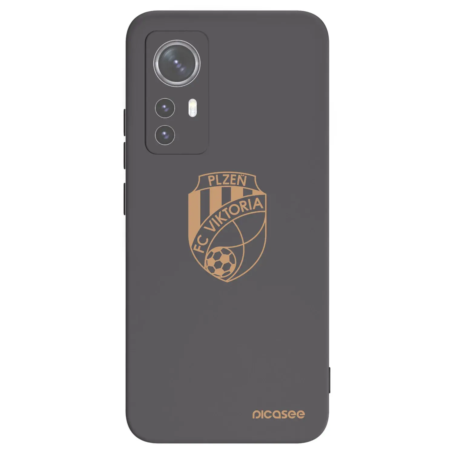 Silikonový černý obal pro Xiaomi 12X - FC Viktoria Plzeň I