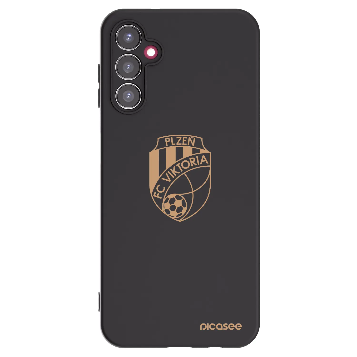Silikonový černý obal pro Samsung Galaxy A14 5G A146P - FC Viktoria Plzeň I