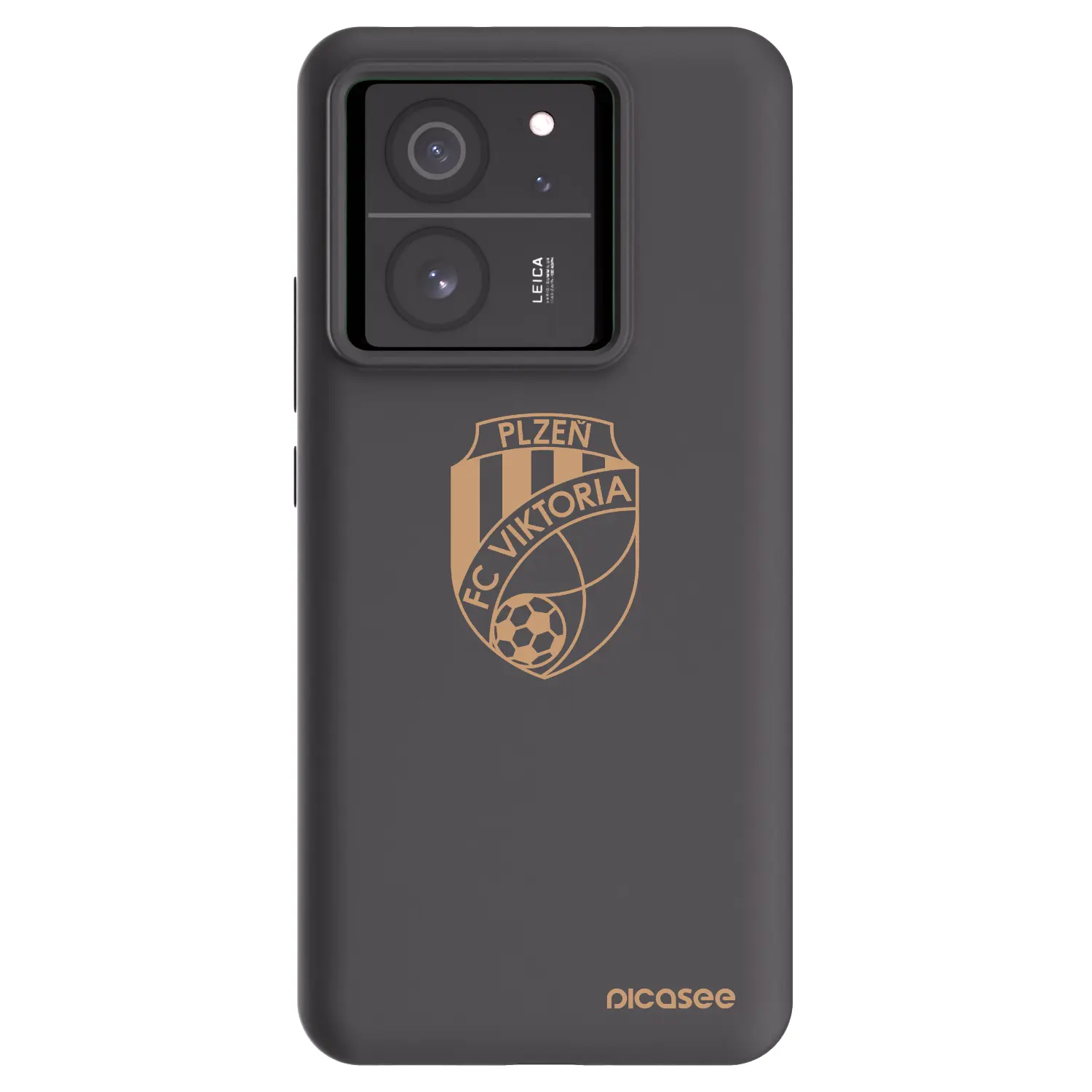 Silikonový černý obal pro Xiaomi 13T Pro - FC Viktoria Plzeň I
