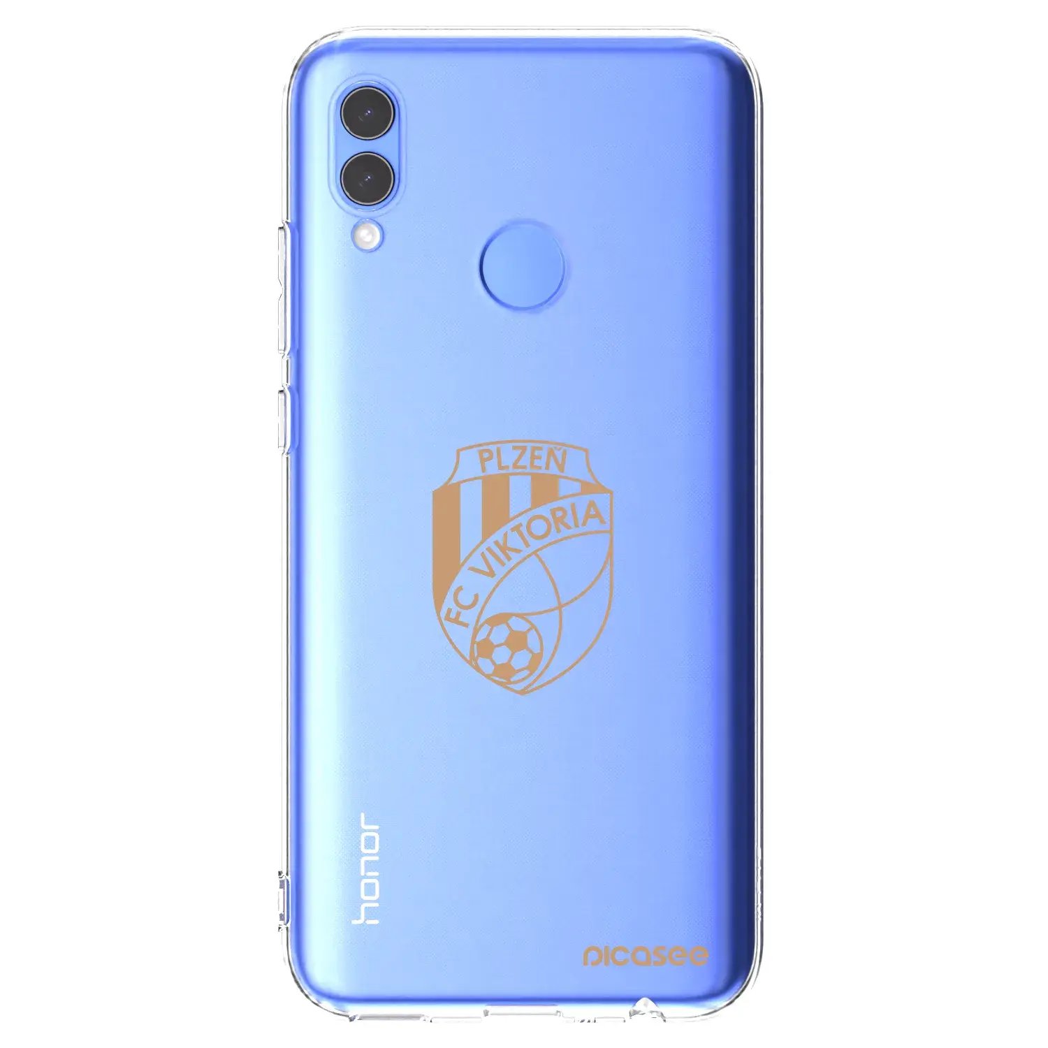 Silikonový průhledný obal pro Honor 10 Lite - FC Viktoria Plzeň I