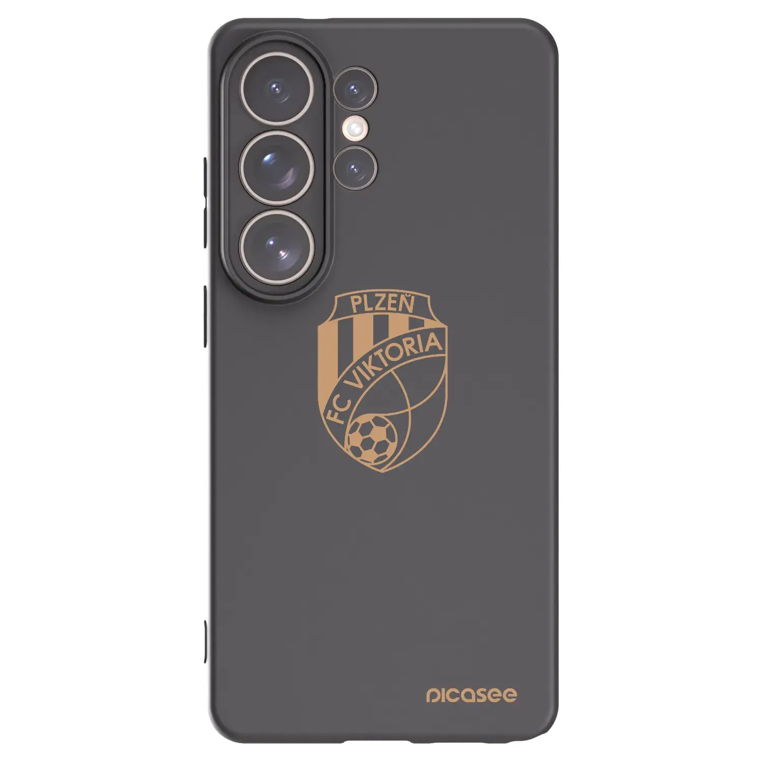 Silikonový černý obal pro Samsung Galaxy S26 Ultra - FC Viktoria Plzeň I