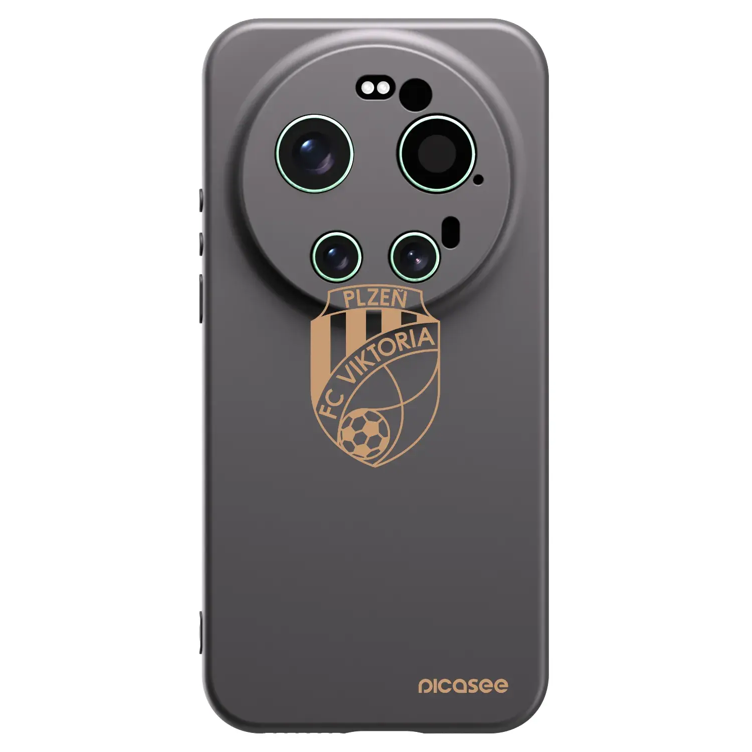 Silikonový černý obal pro Xiaomi 17 Ultra - FC Viktoria Plzeň I