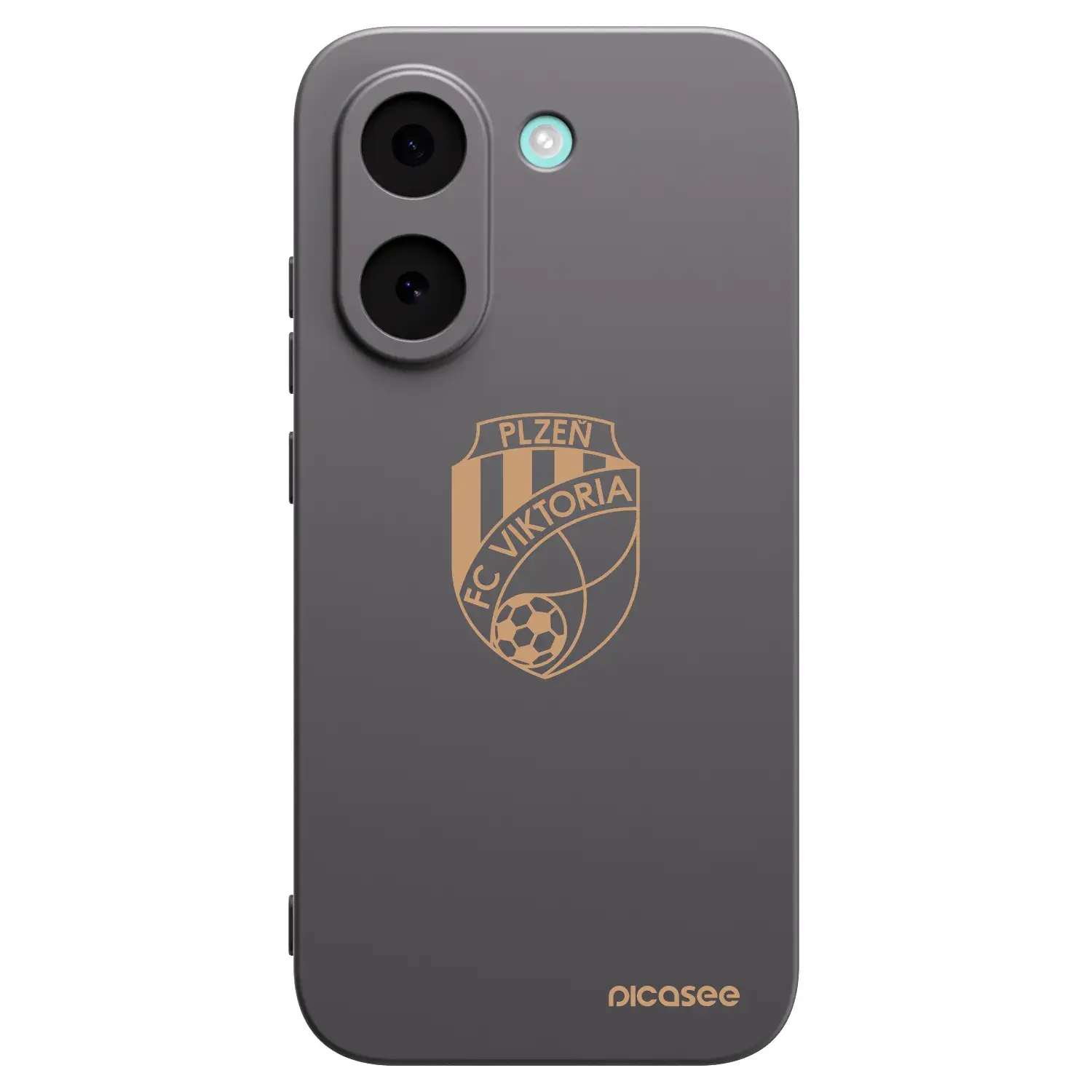 Silikonový černý obal pro Xiaomi Poco X8 Pro - FC Viktoria Plzeň I