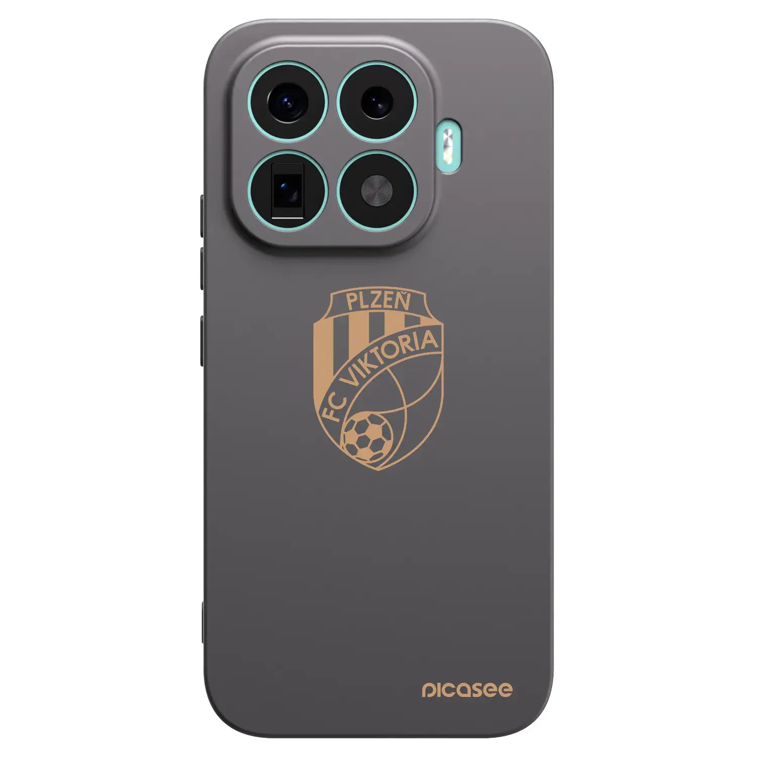 Silikonový černý obal pro Xiaomi 17T - FC Viktoria Plzeň I