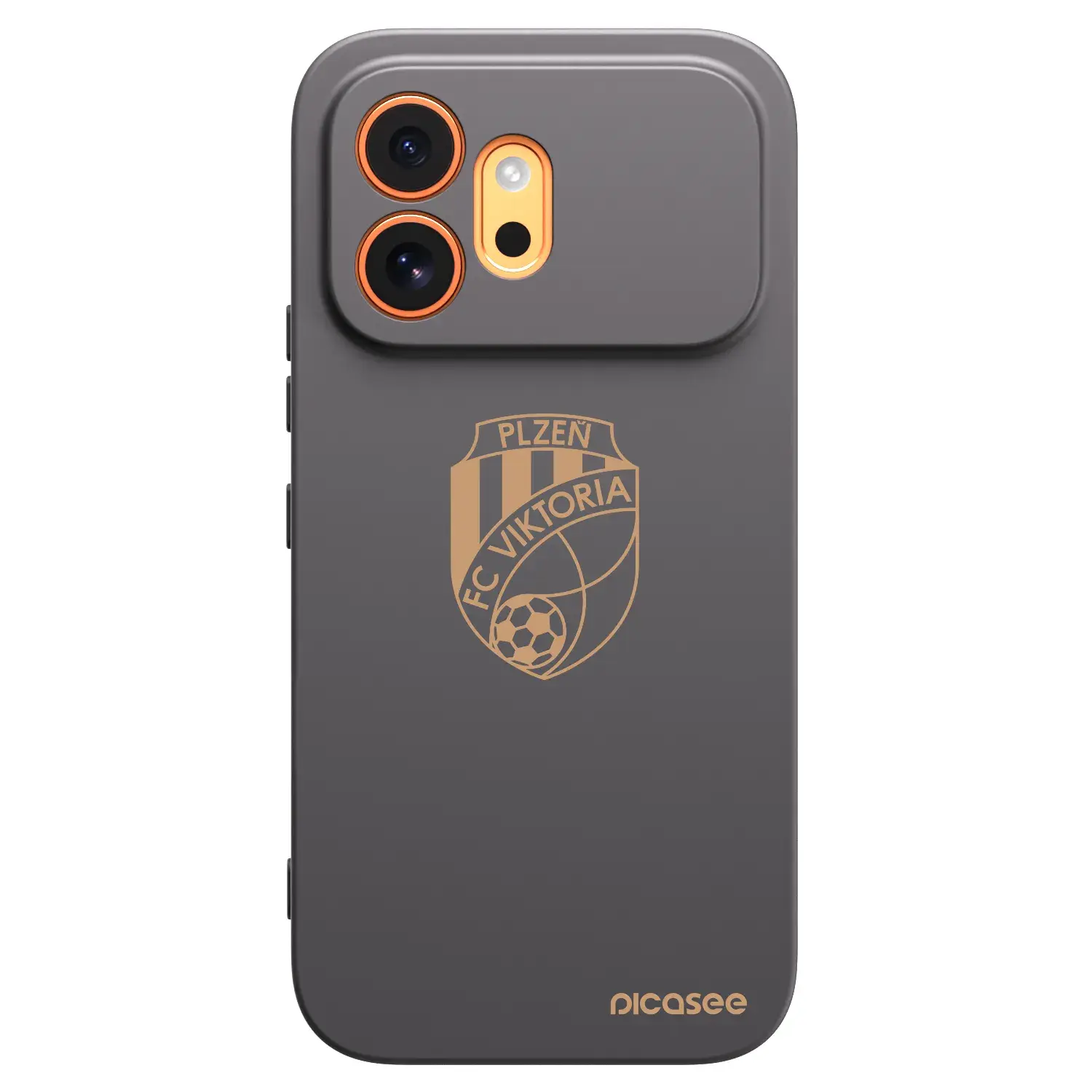 Silikonový černý obal pro Honor 600 - FC Viktoria Plzeň I
