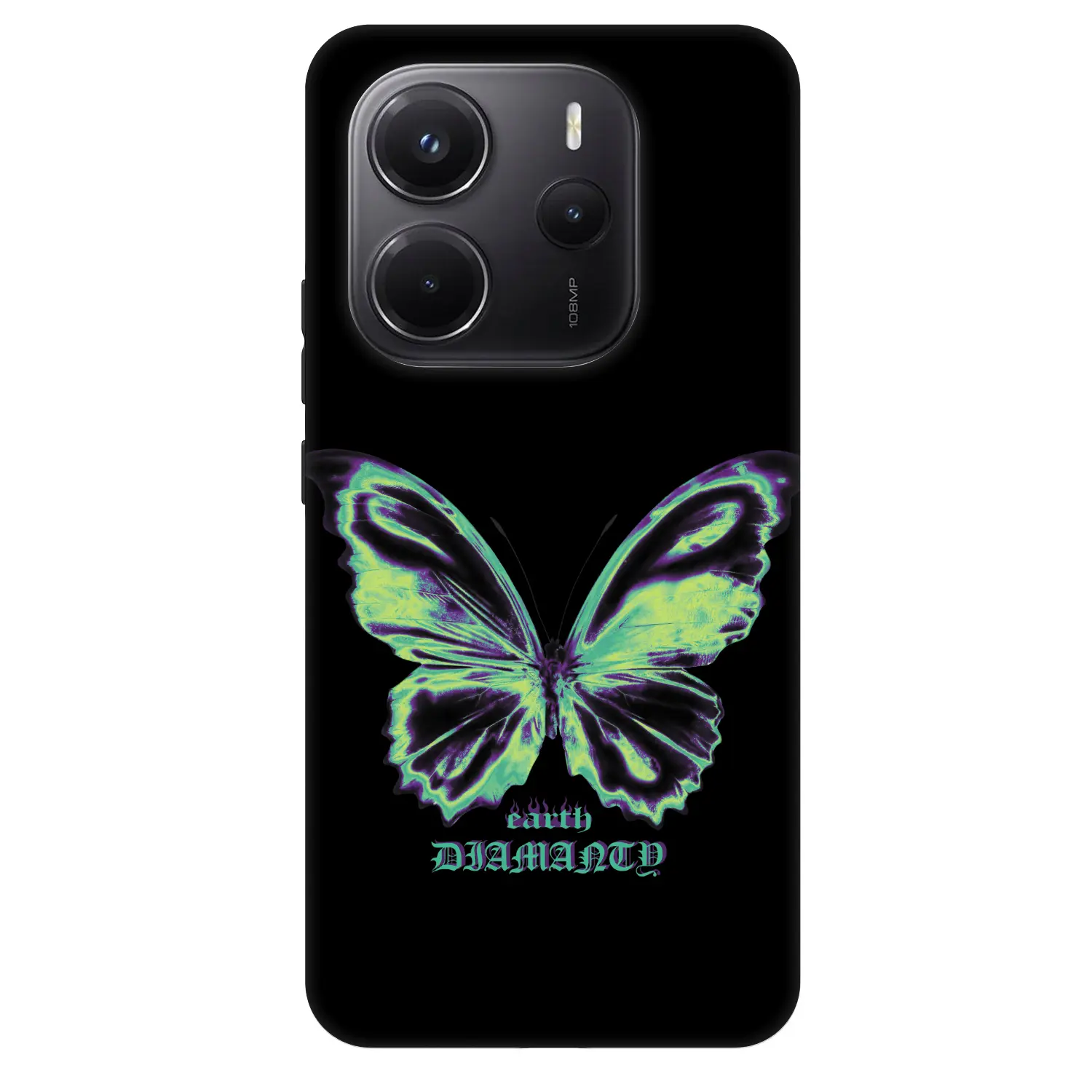 Fashion Case pro Xiaomi Redmi Note 14 5G - Diamanty Blue