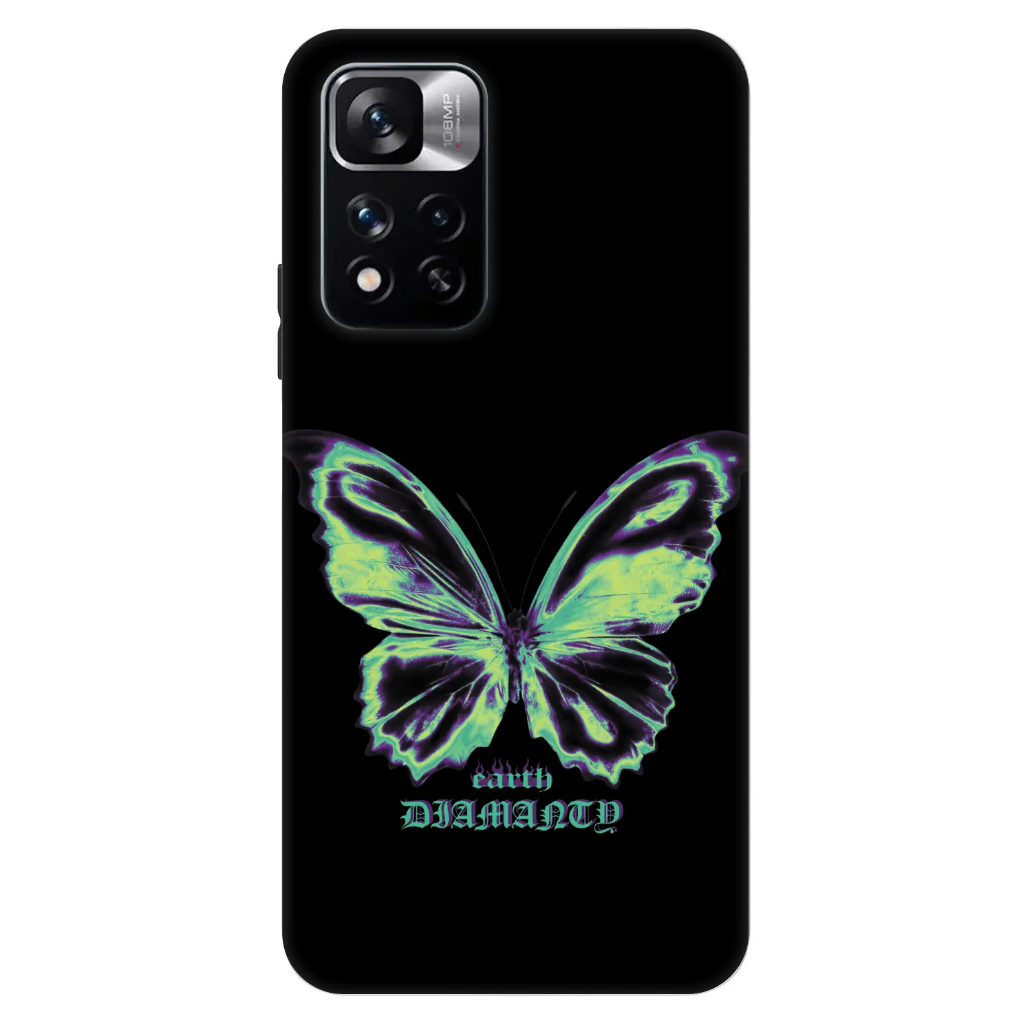 Fashion Case pro Xiaomi Redmi Note 11 Pro - Diamanty Blue