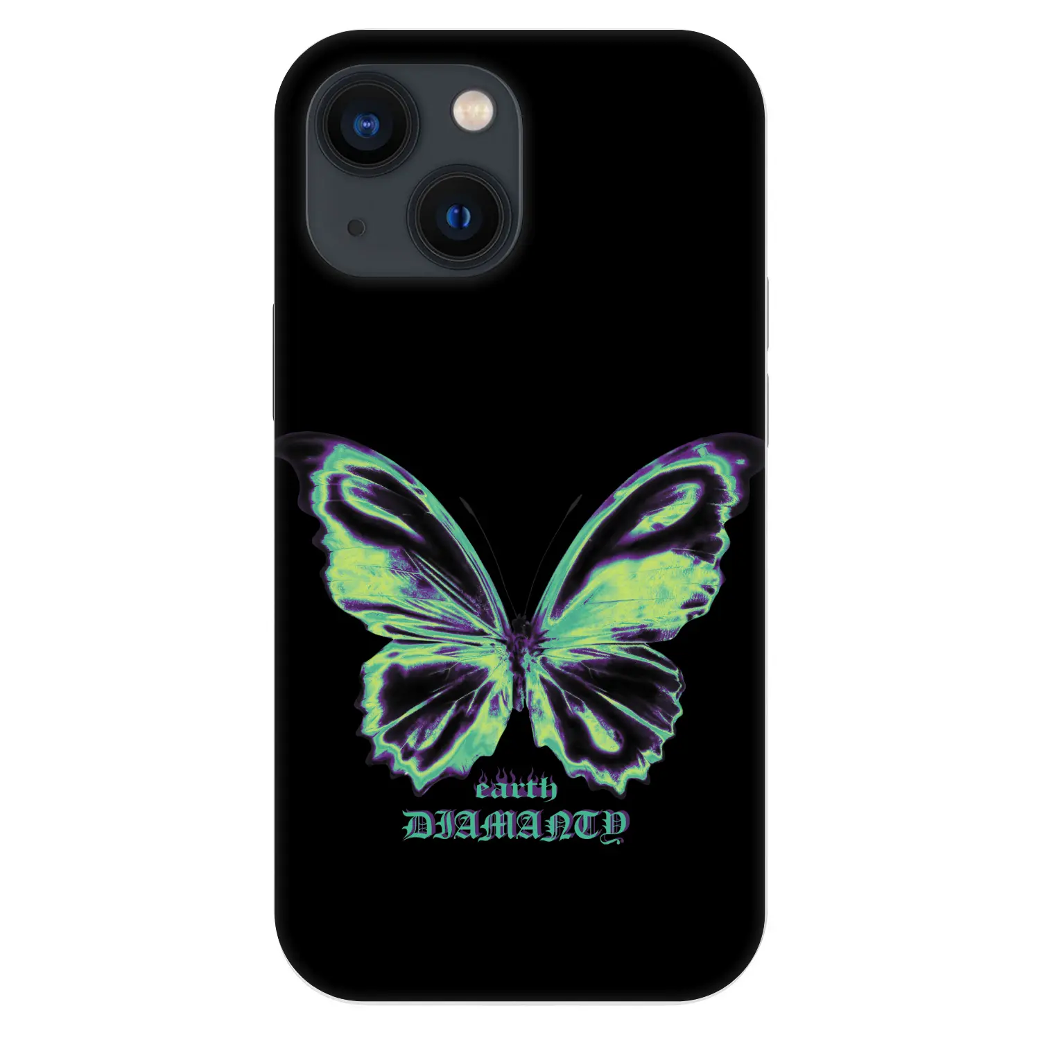 Fashion Case pro Apple iPhone 13 mini - Diamanty Blue