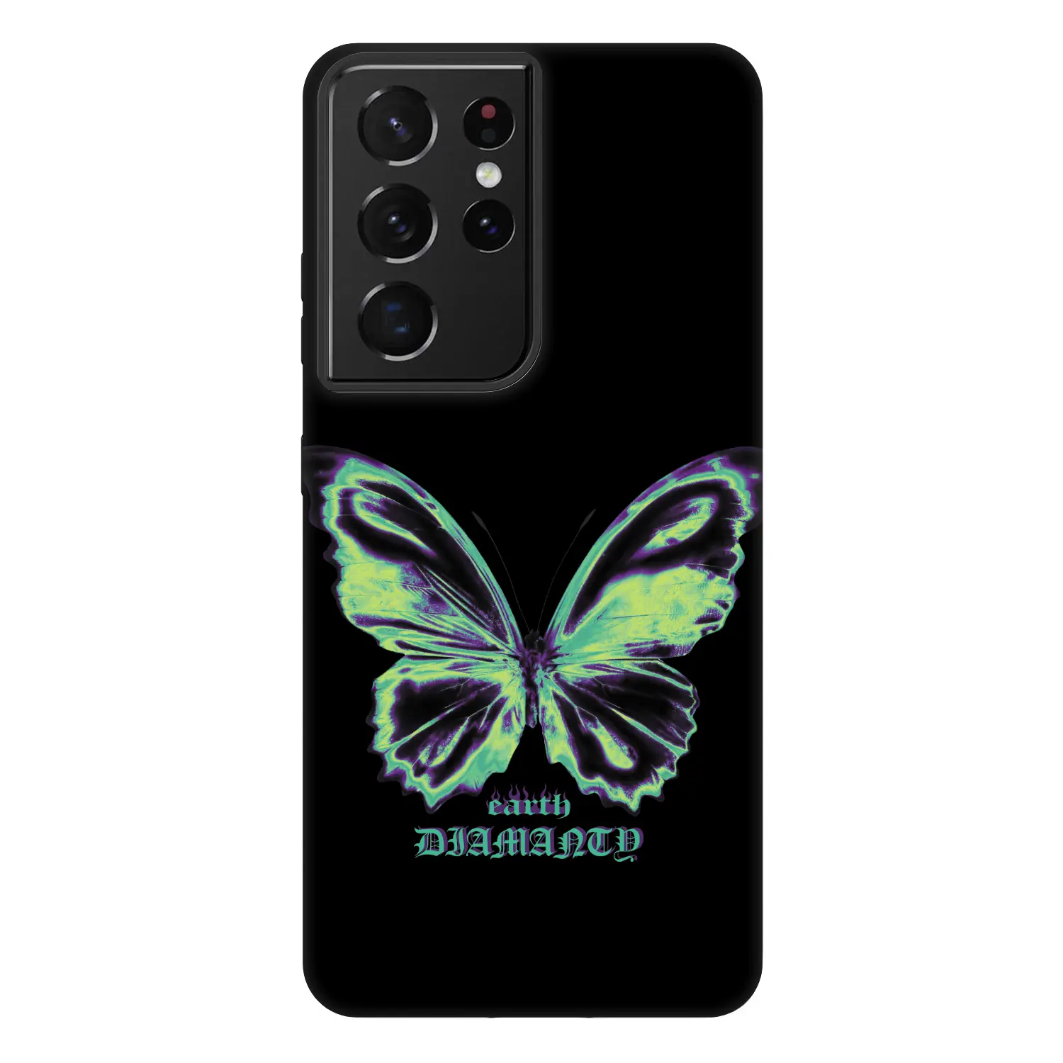 Fashion Case pro Samsung Galaxy S21 Ultra 5G G998B - Diamanty Blue