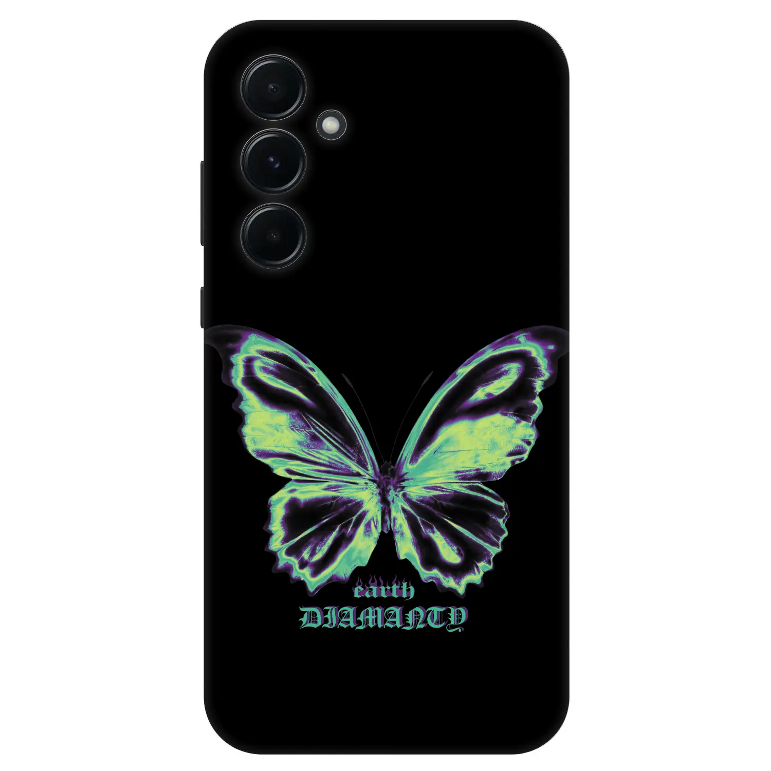Fashion Case pro Samsung Galaxy A55 5G A556B - Diamanty Blue