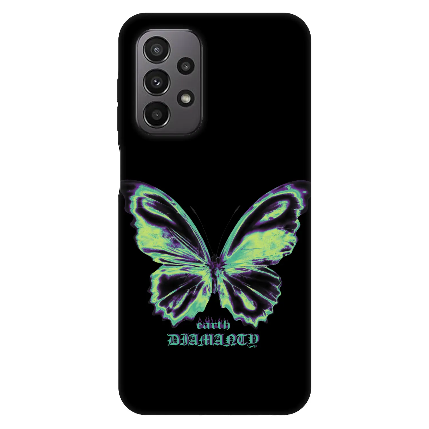 Fashion Case pro Samsung Galaxy A23 A236B 5G - Diamanty Blue