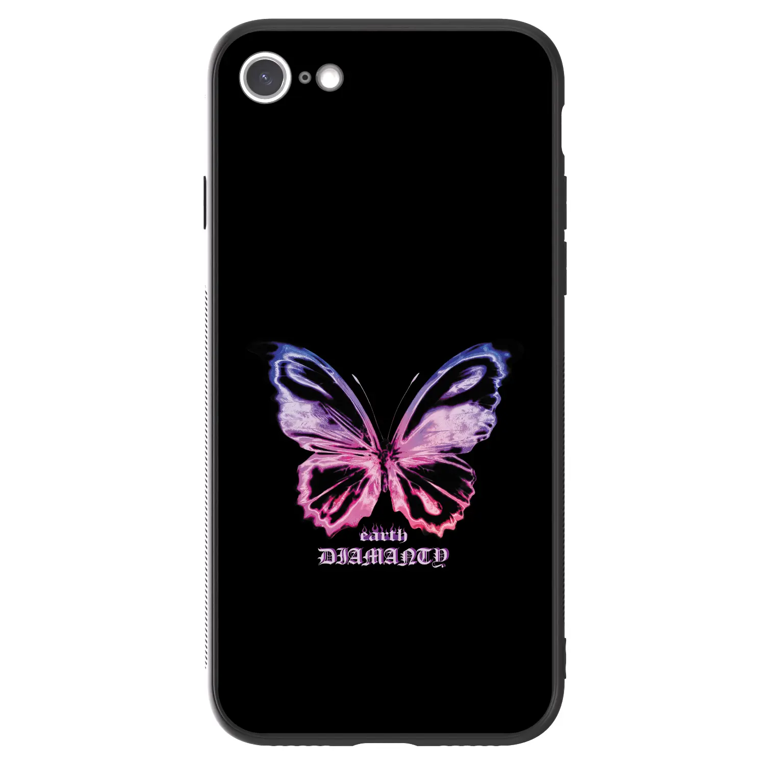 ULTIMATE CASE pro Apple iPhone SE 2020 - Diamanty Purple