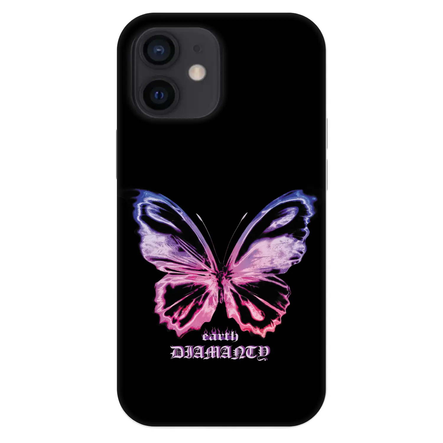 Fashion Case pro Apple iPhone 12 mini - Diamanty Purple