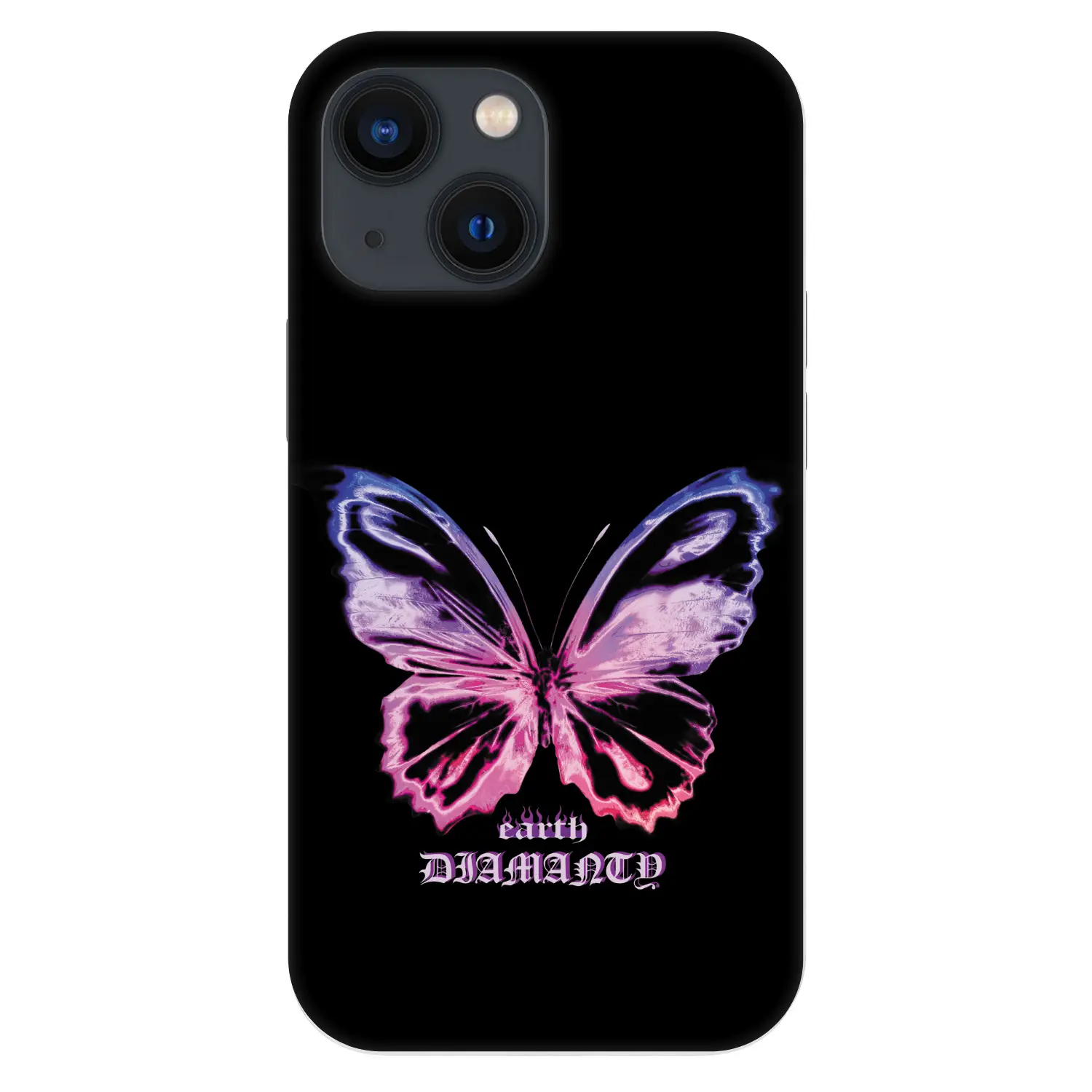 Fashion Case pro Apple iPhone 13 mini - Diamanty Purple