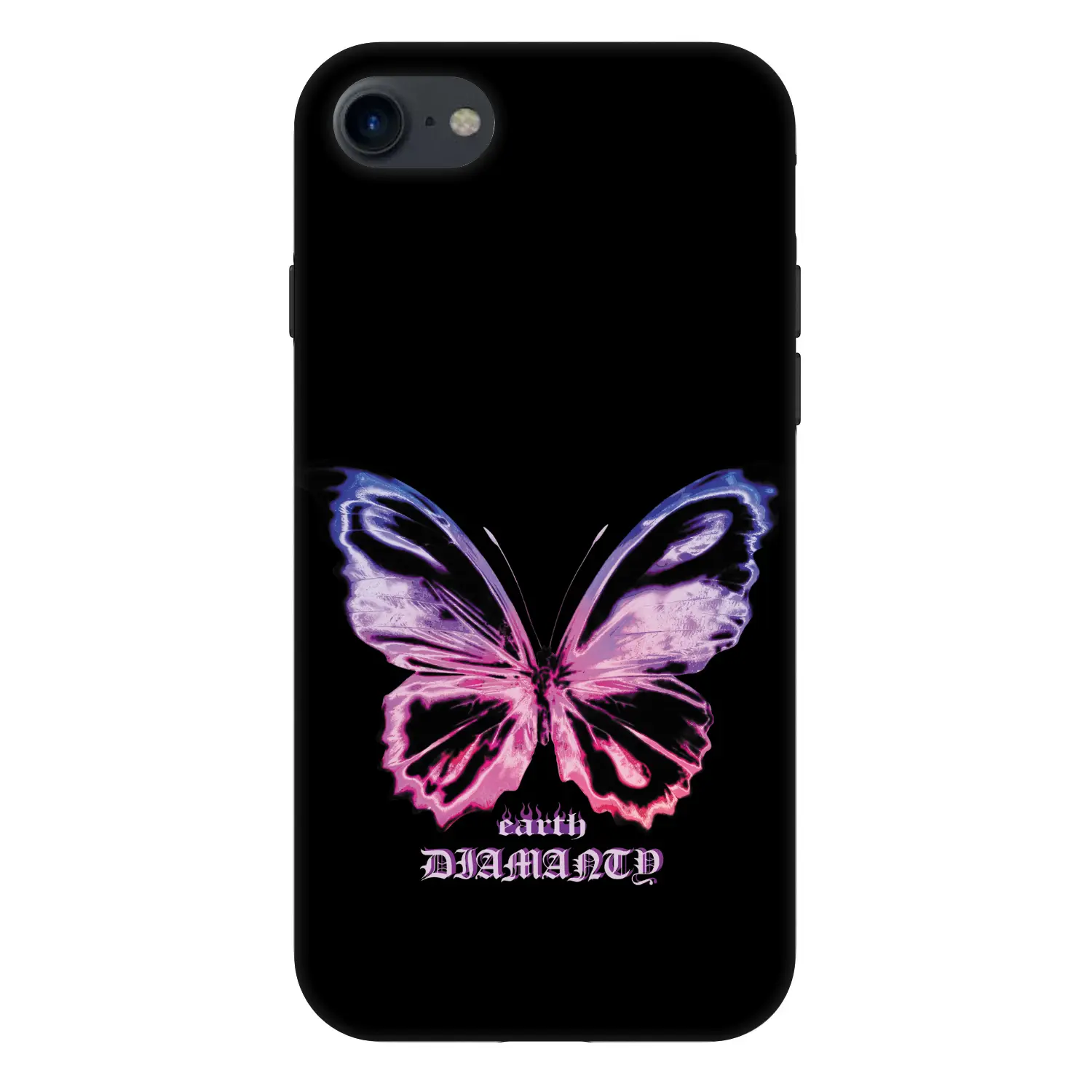 Fashion Case pro Apple iPhone SE 2020 - Diamanty Purple