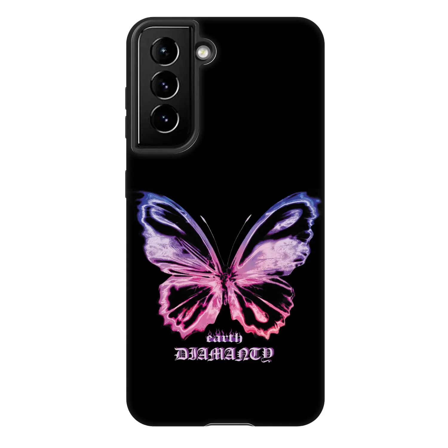 Fashion Case pro Samsung Galaxy S22 5G - Diamanty Purple