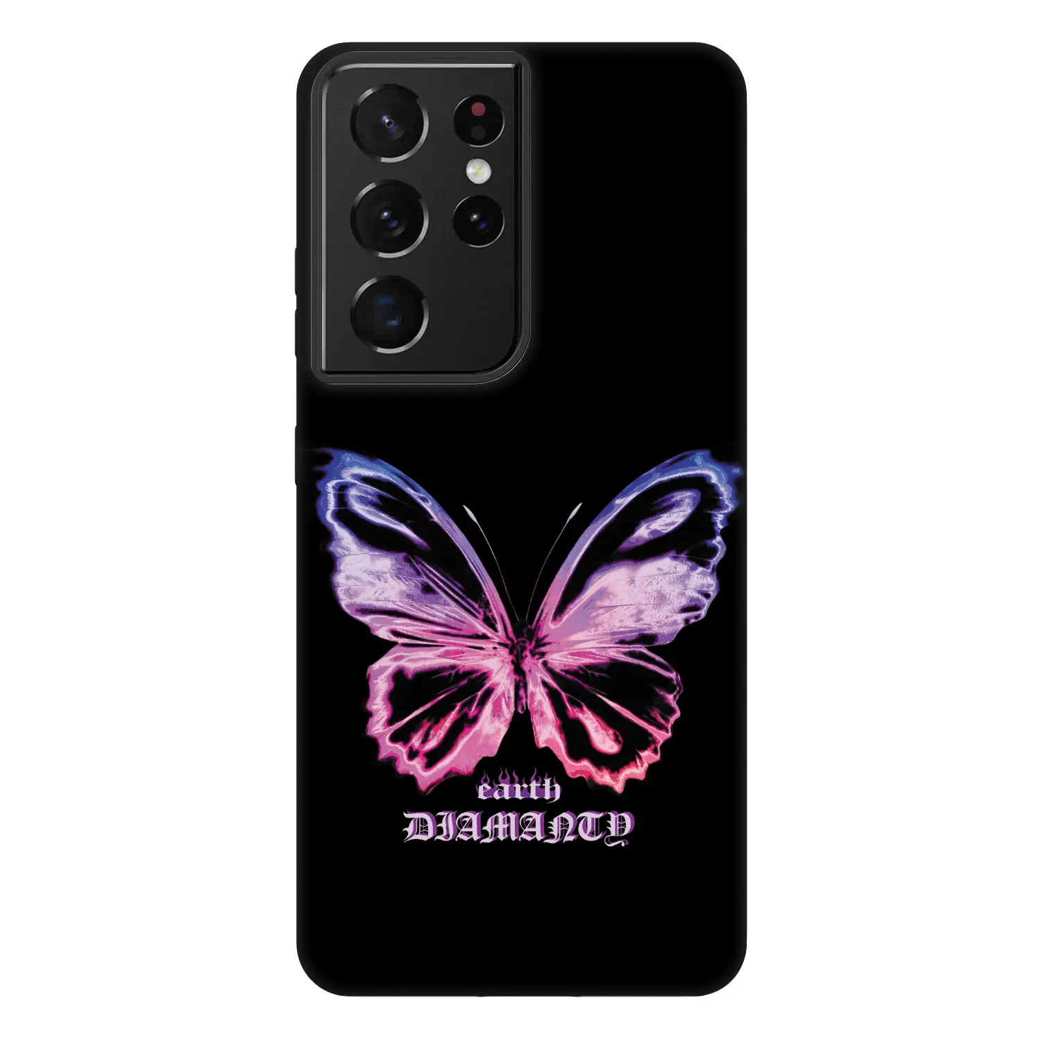 Fashion Case pro Samsung Galaxy S21 Ultra 5G G998B - Diamanty Purple