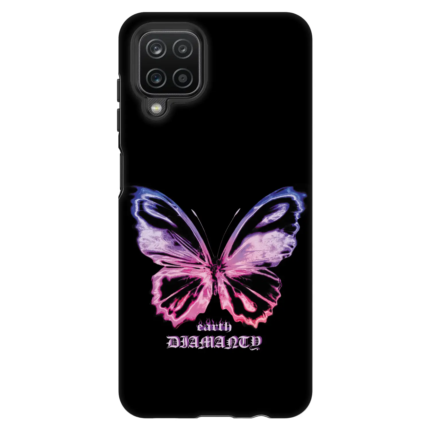 Fashion Case pro Samsung Galaxy A12 A125F - Diamanty Purple