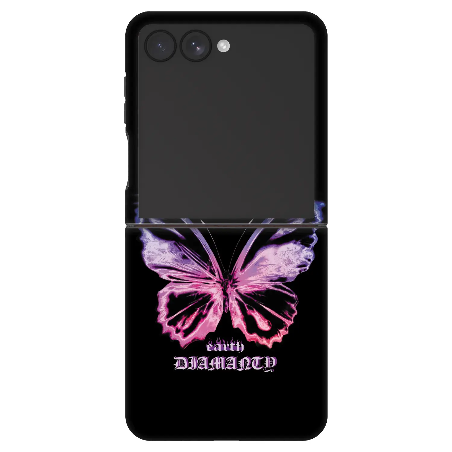 Fashion Case pro Samsung Galaxy Z Flip7 5G - Diamanty Purple