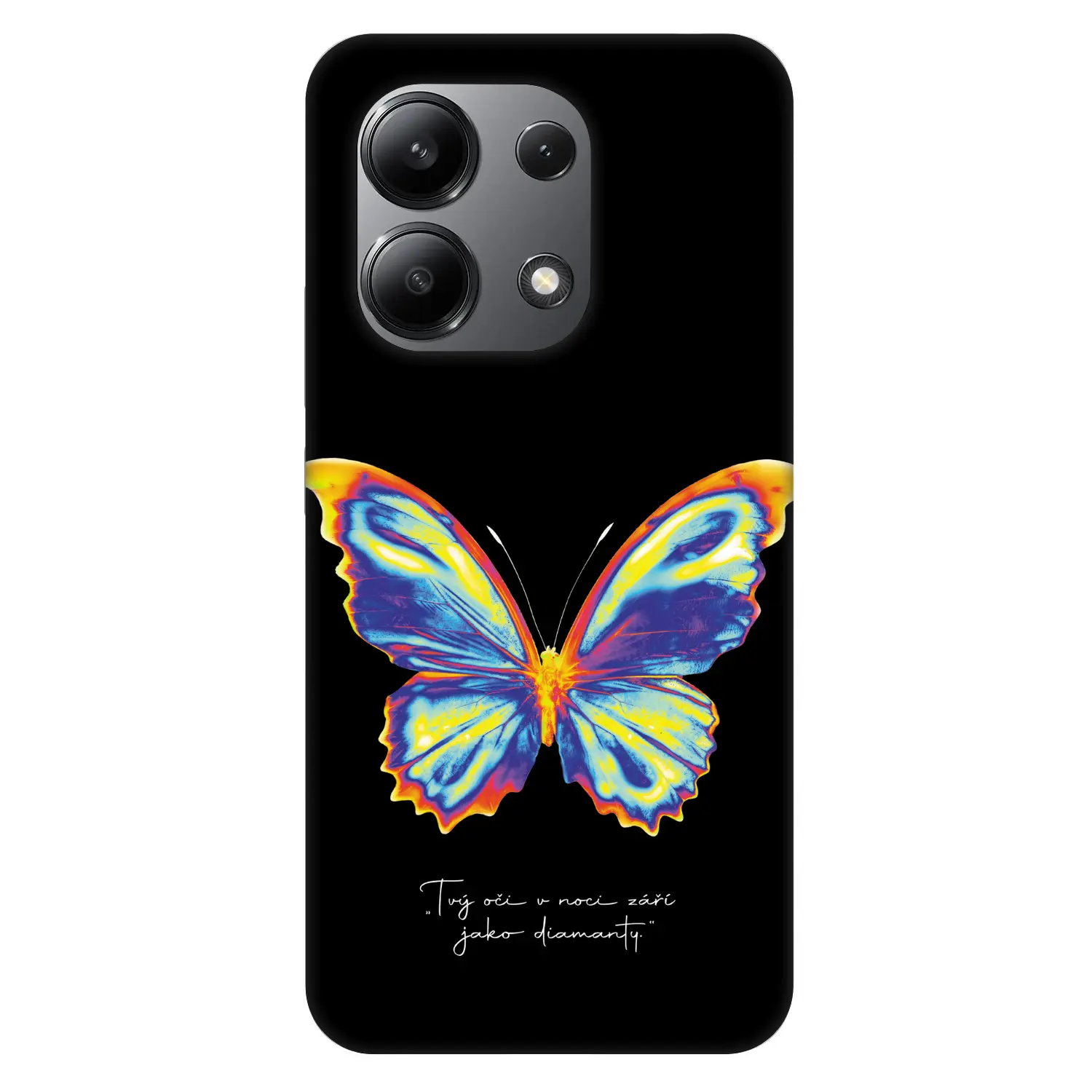 Fashion Case pro Xiaomi Redmi Note 13 4G - Diamanty Black